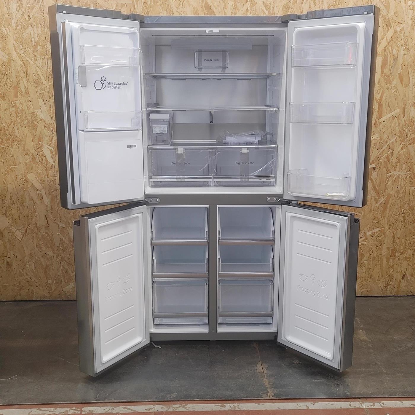 LG GML844PZAE side-by-side refrigerator Freestanding 506 L E Stainless steel