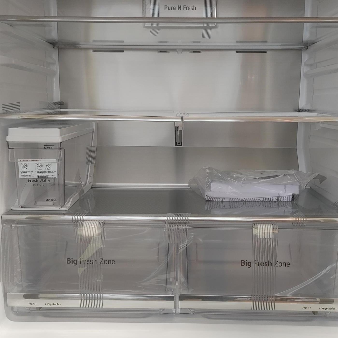 LG GML844PZAE side-by-side refrigerator Freestanding 506 L E Stainless steel