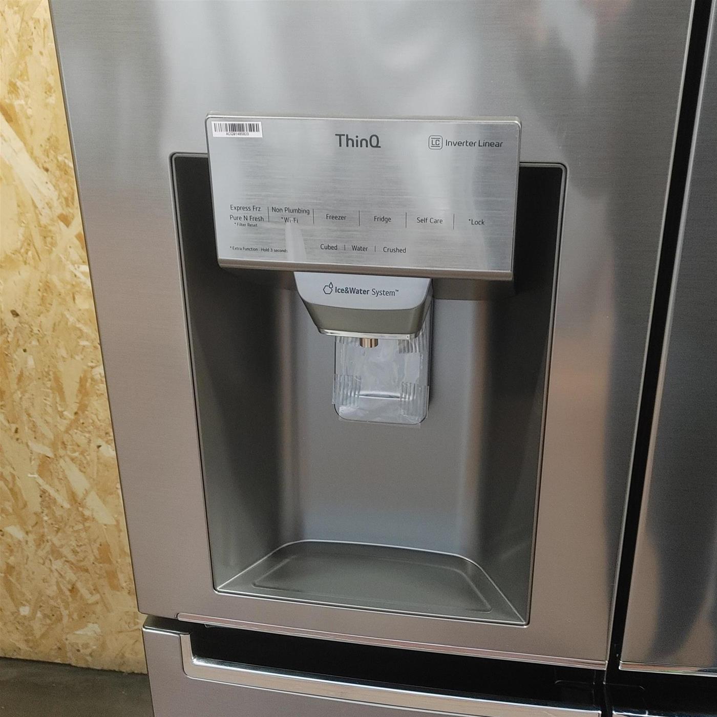 LG GML844PZAE side-by-side refrigerator Freestanding 506 L E Stainless steel