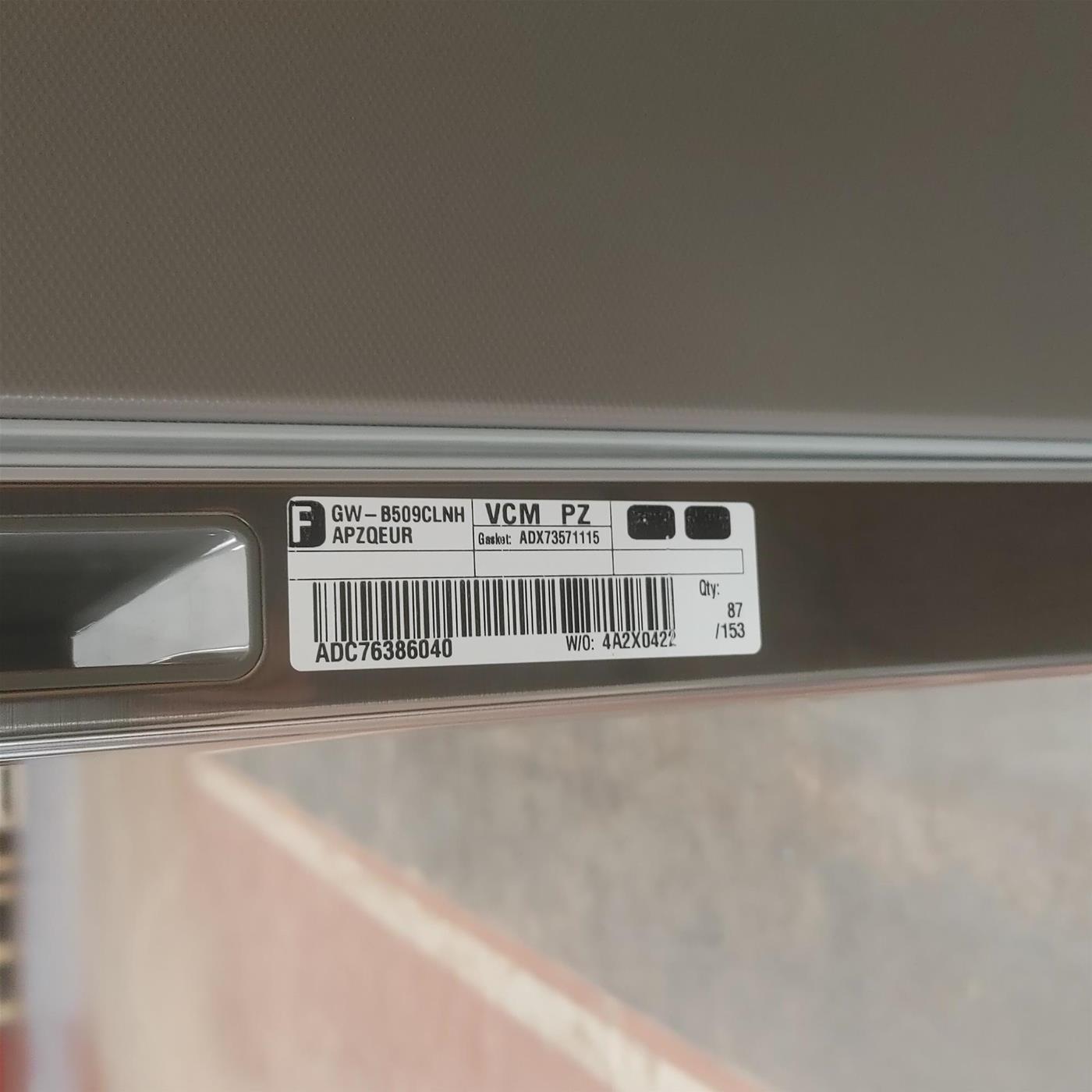 LG GBP62PZNBC frigorifero con congelatore Libera installazione 384 L B Acciaio inossidabile