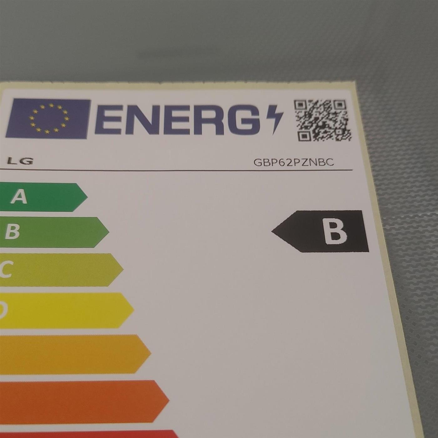 LG GBP62PZNBC frigorifero con congelatore Libera installazione 384 L B Acciaio inossidabile