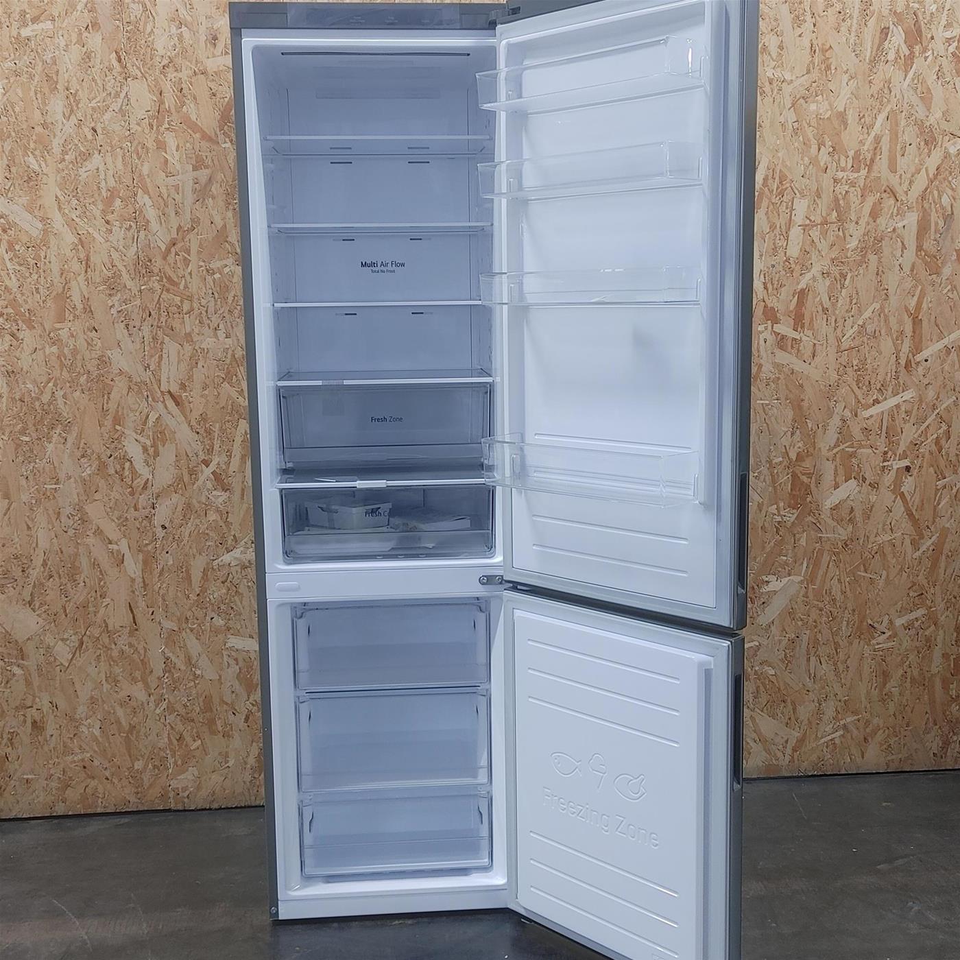 LG GBP62PZNAC Frigorifero combinato, Classe A, 384L, Fresh Converter, No frost, Inox