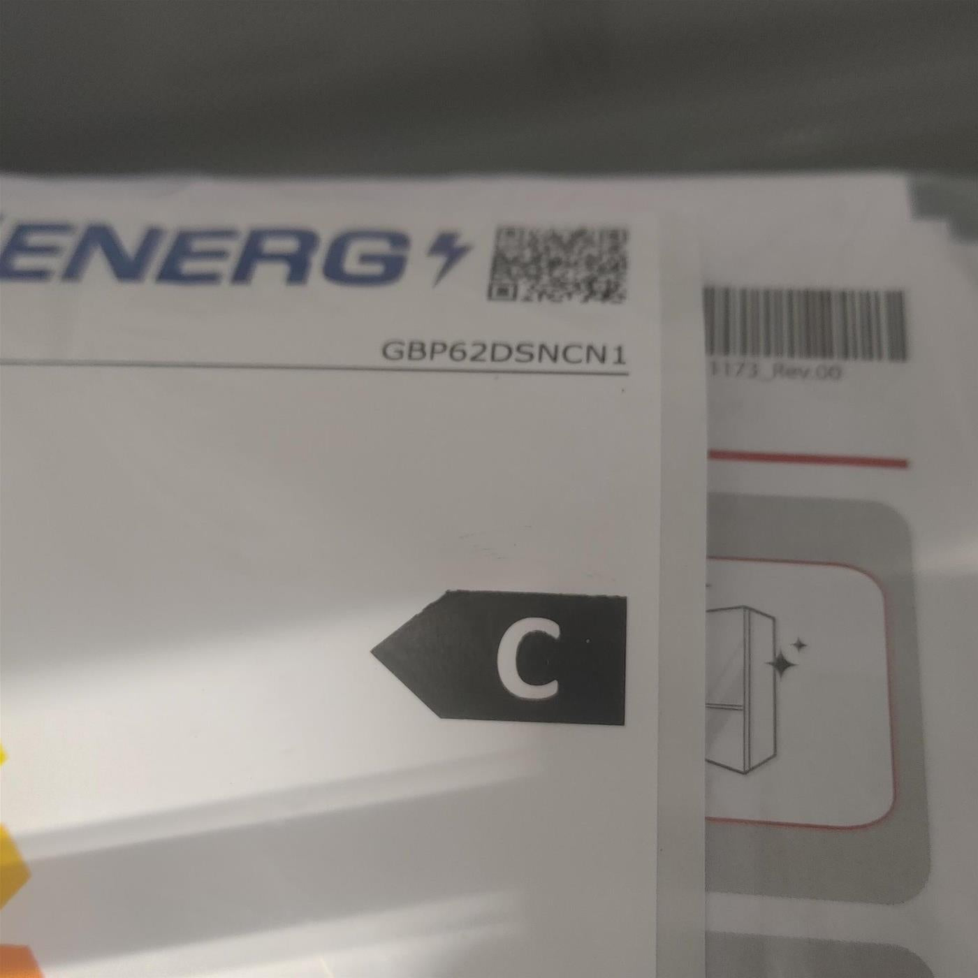 LG GBP62DSNCN1.ADSQE frigorifero con congelatore Libera installazione 384 L C Grafite