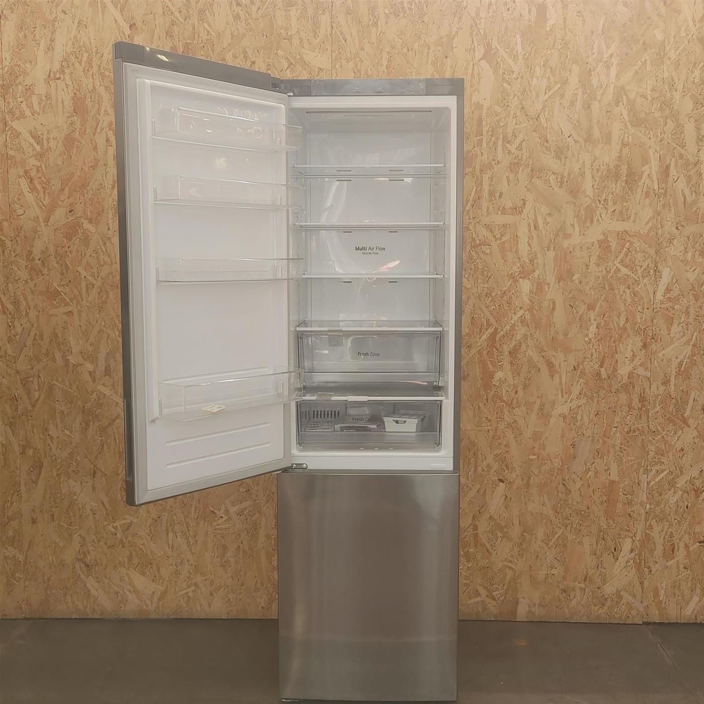 LG GBP62PZNAC Frigorifero combinato, Classe A, 384L, Fresh Converter, No frost, Inox