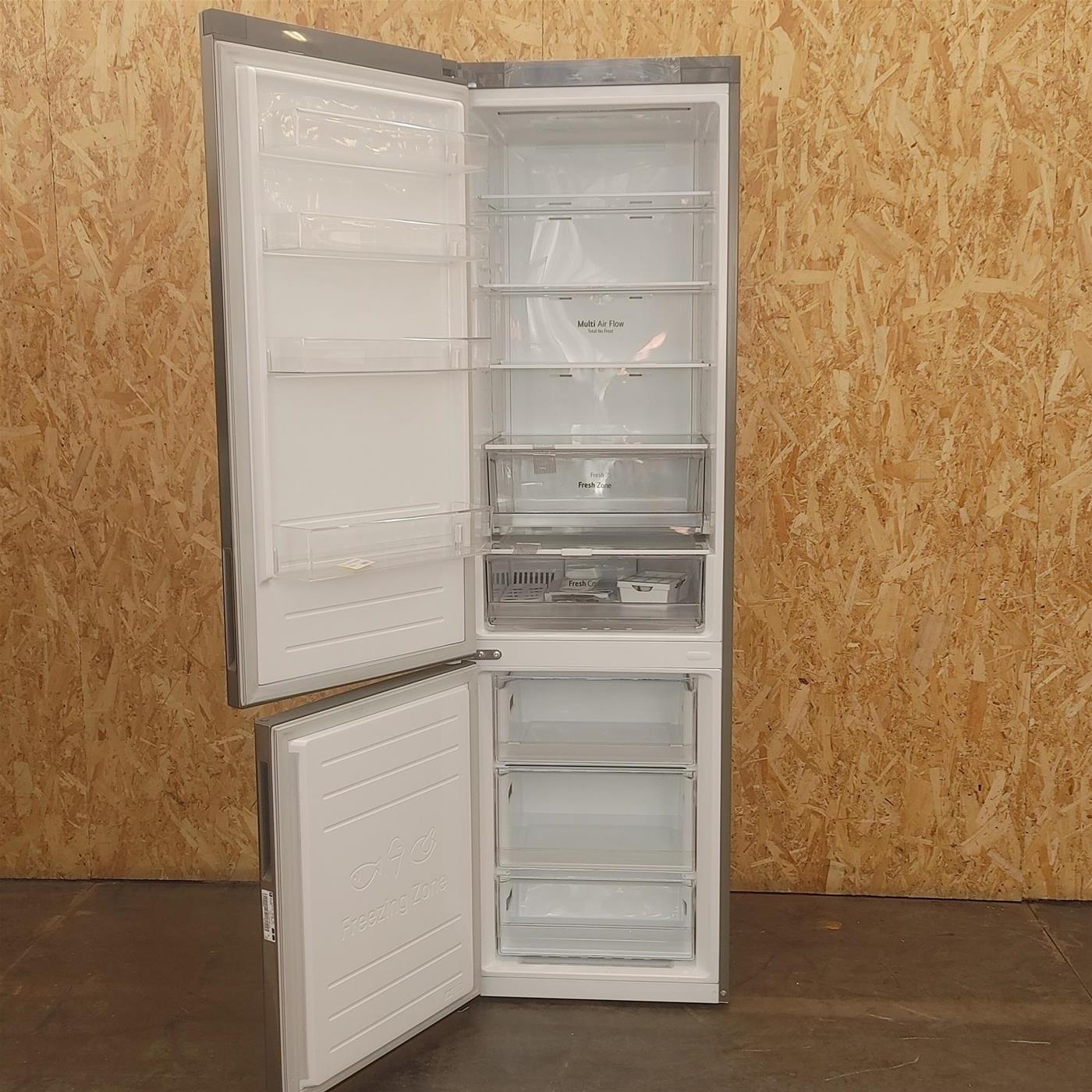 LG GBP62PZNAC Frigorifero combinato, Classe A, 384L, Fresh Converter, No frost, Inox