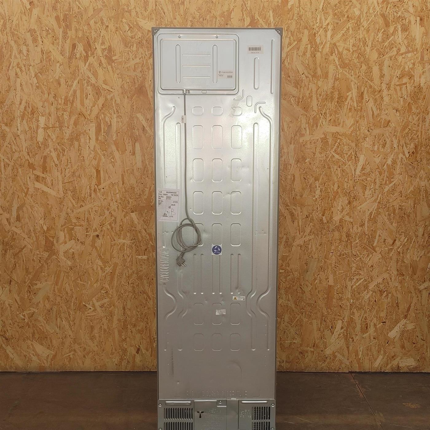 LG GBP62PZNAC Frigorifero combinato, Classe A, 384L, Fresh Converter, No frost, Inox