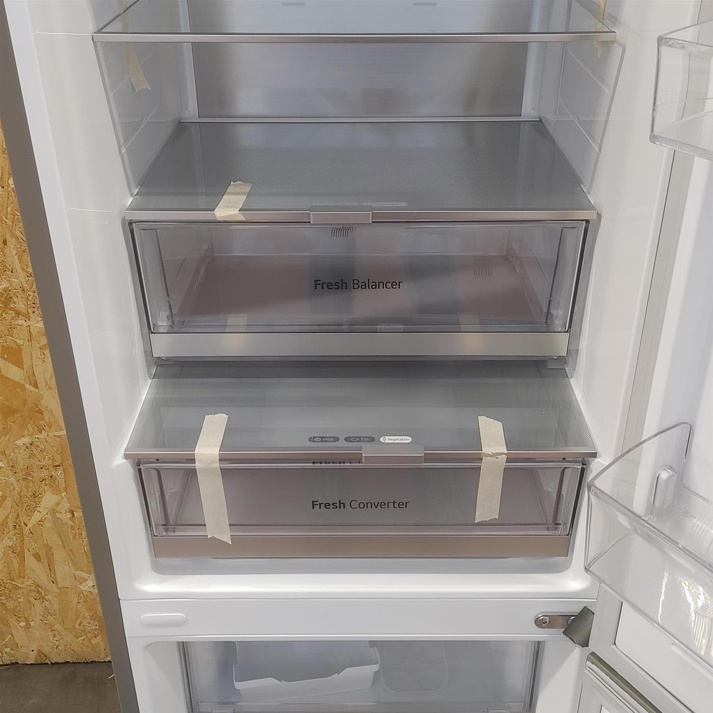 Frigo-congelatore LG GBB72NSUCN Libera installazione 384 LC Acciaio inox