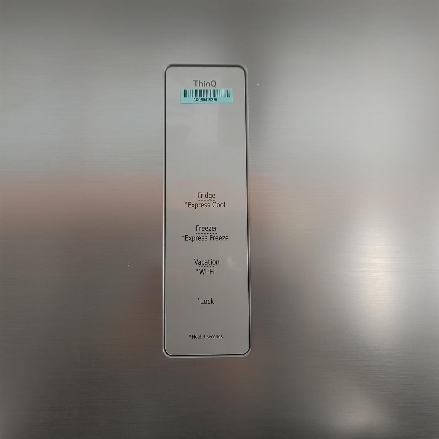 LG GBV3210DPY Frigorifero combinato, Classe D, 387L, Wi-Fi, Fresh Converter, Argento