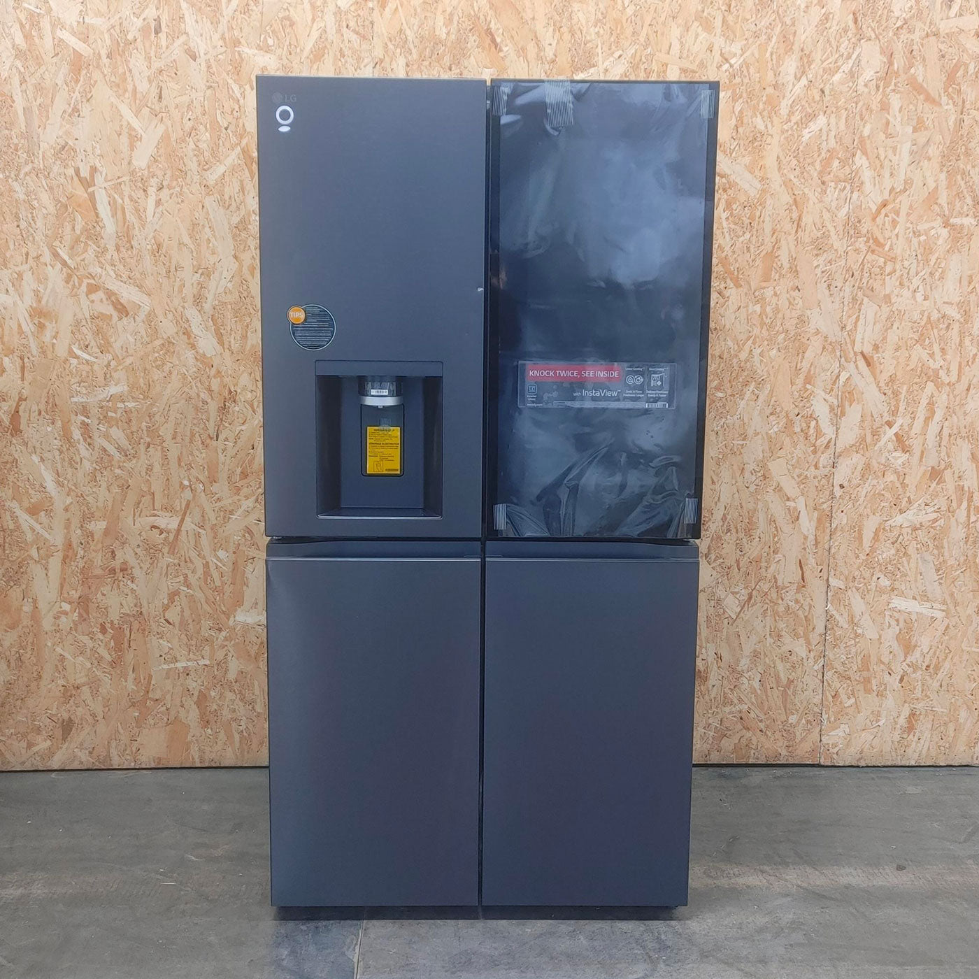 LG GMG960EVJE frigorifero side-by-side Libera installazione 638 LE Nero