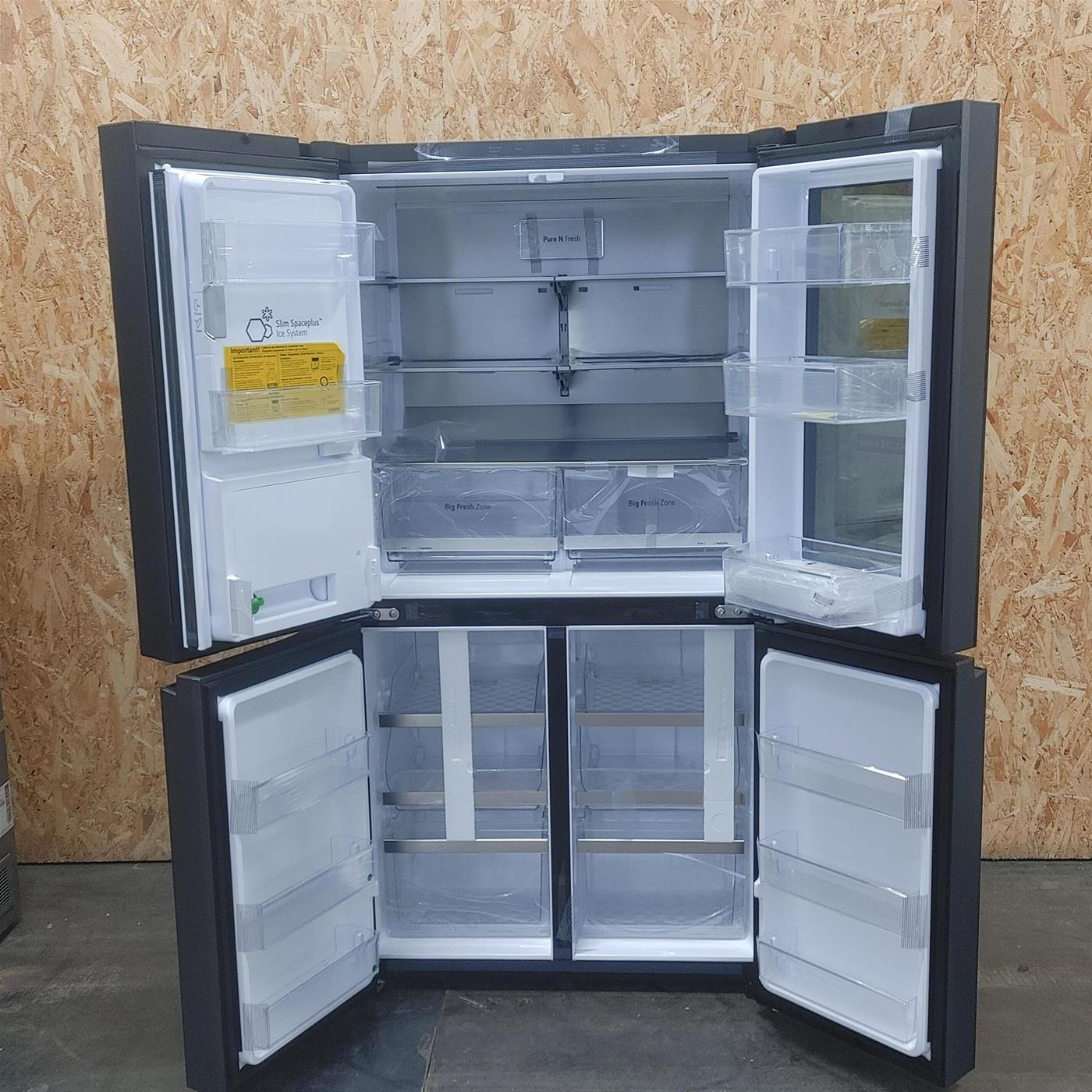 LG GMG960EVJE frigorifero side-by-side Libera installazione 638 LE Nero