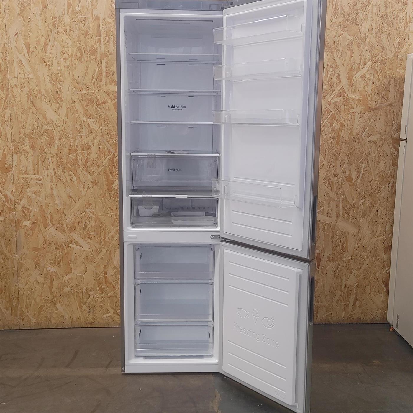 LG GBP62PZNAC Frigorifero combinato, Classe A, 384L, Fresh Converter, No frost, Inox