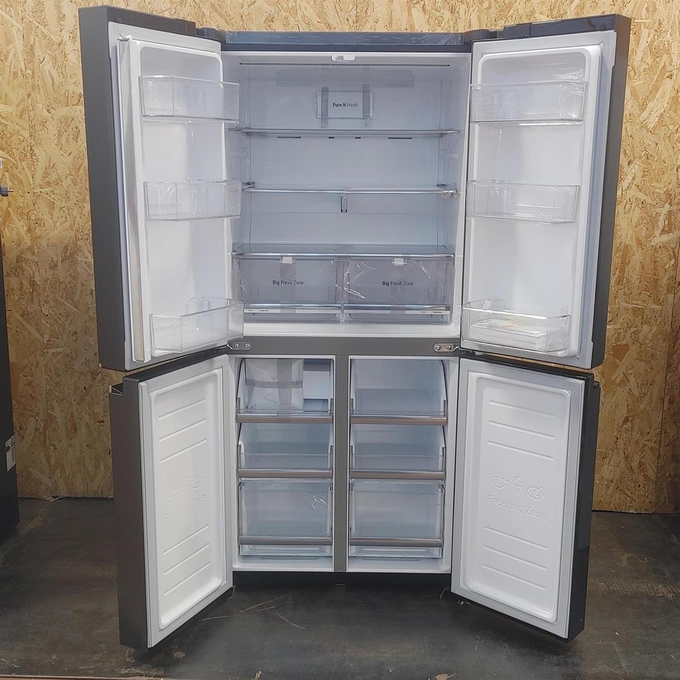 Frigorifero LG GMB844MC4E side-by-side Libera installazione 530 LE Nero