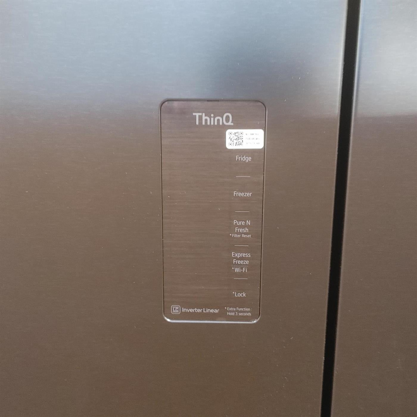 Frigorifero LG GMB844MC4E side-by-side Libera installazione 530 LE Nero