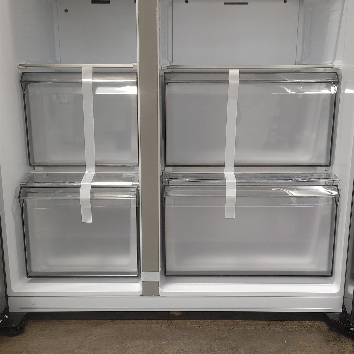 Frigorifero side-by-side Samsung RS66DG815CB1 Libera installazione 652 LC Antracite
