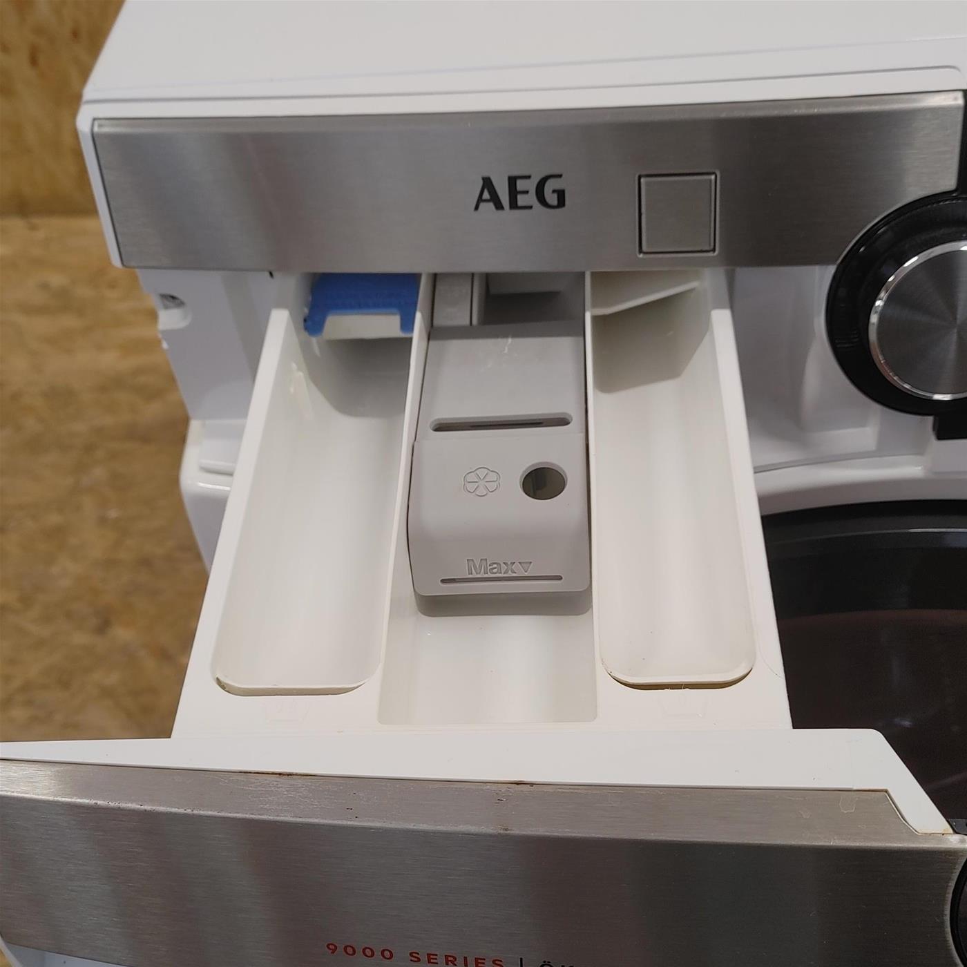 Lavasciuga AEG L9WEC169K Libera installazione Caricamento frontale Nero, Argento, Bianco C