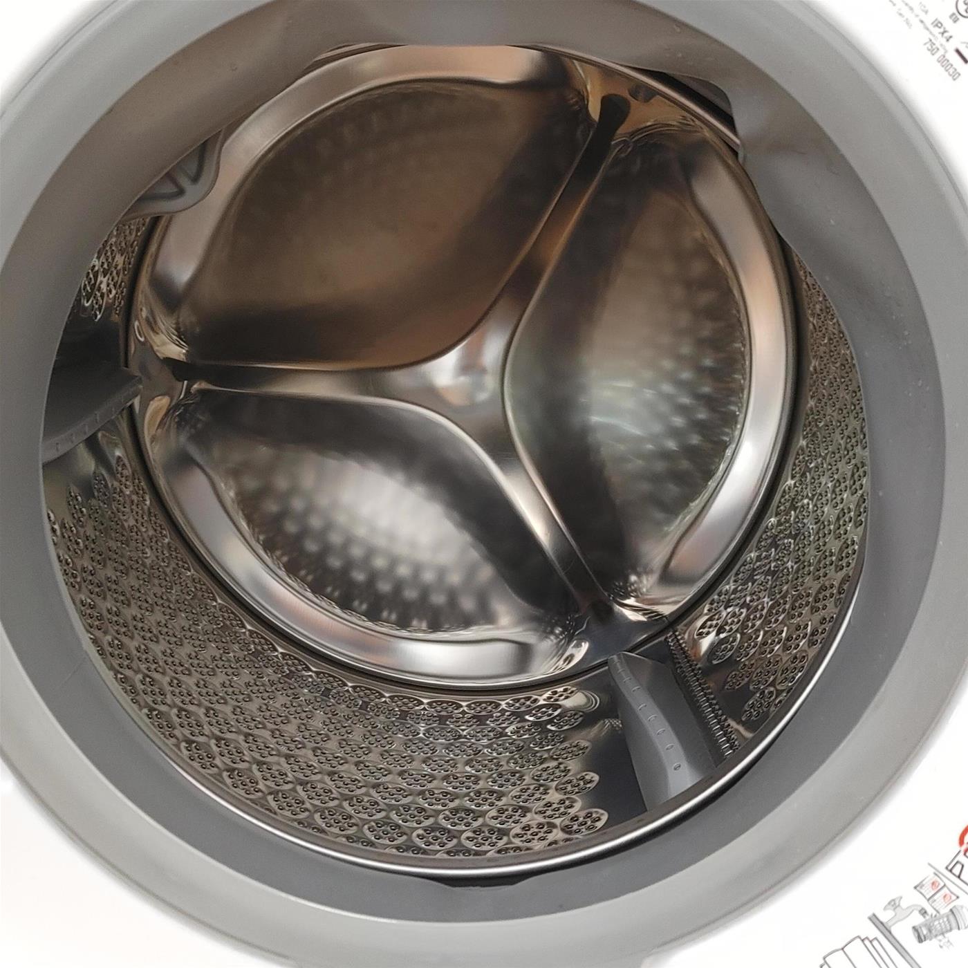 Lavasciuga AEG L9WEC169K Libera installazione Caricamento frontale Nero, Argento, Bianco C