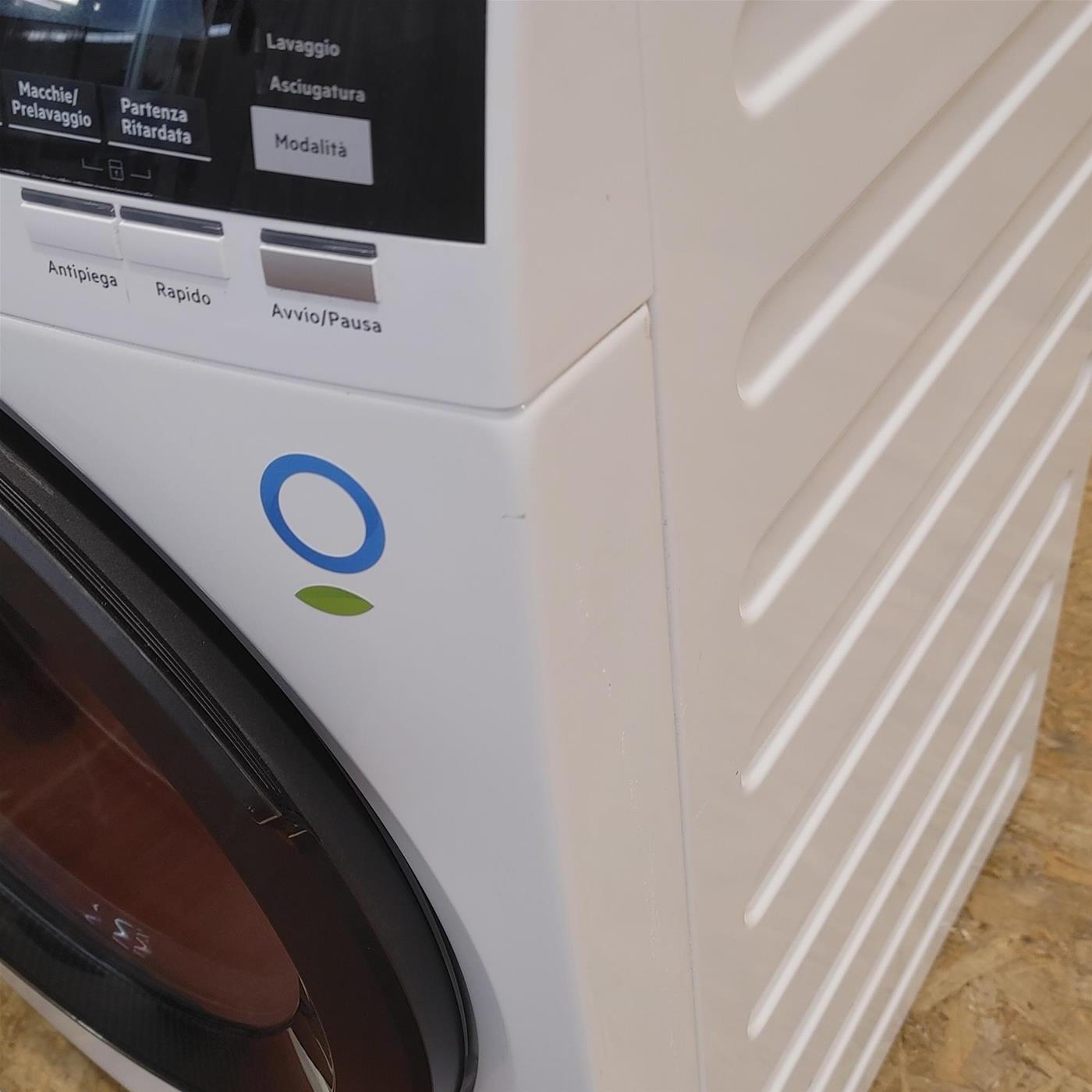 Lavasciuga AEG L9WEC169K Libera installazione Caricamento frontale Nero, Argento, Bianco C