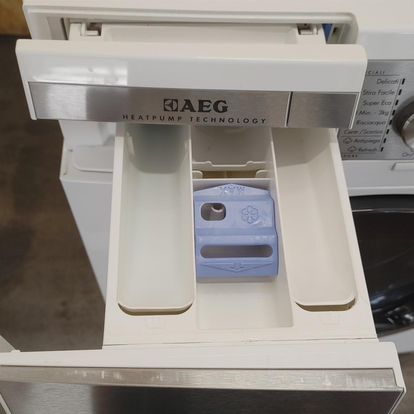 Lavasciuga AEG L9995HWD Libera installazione 9/6 Pompa di calore