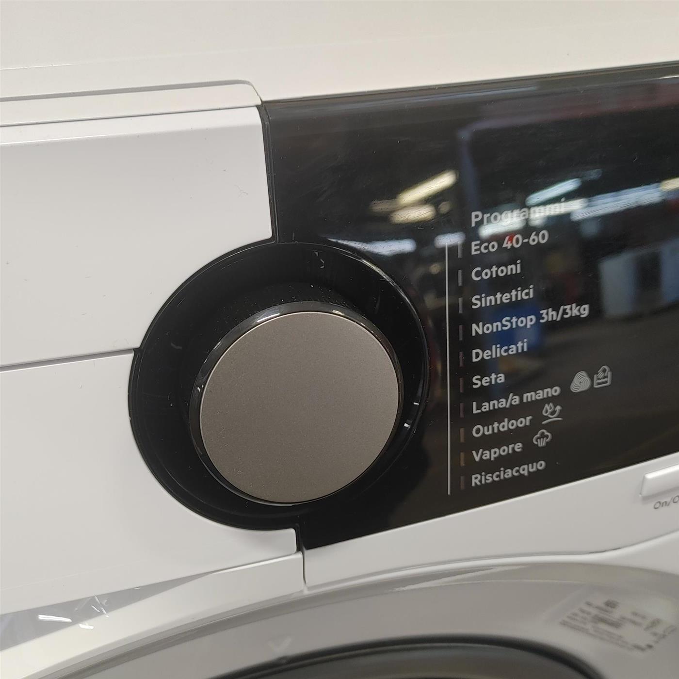 Lavasciuga AEG L9WEE961P Libera installazione Caricamento frontale Nero, Grigio, Bianco