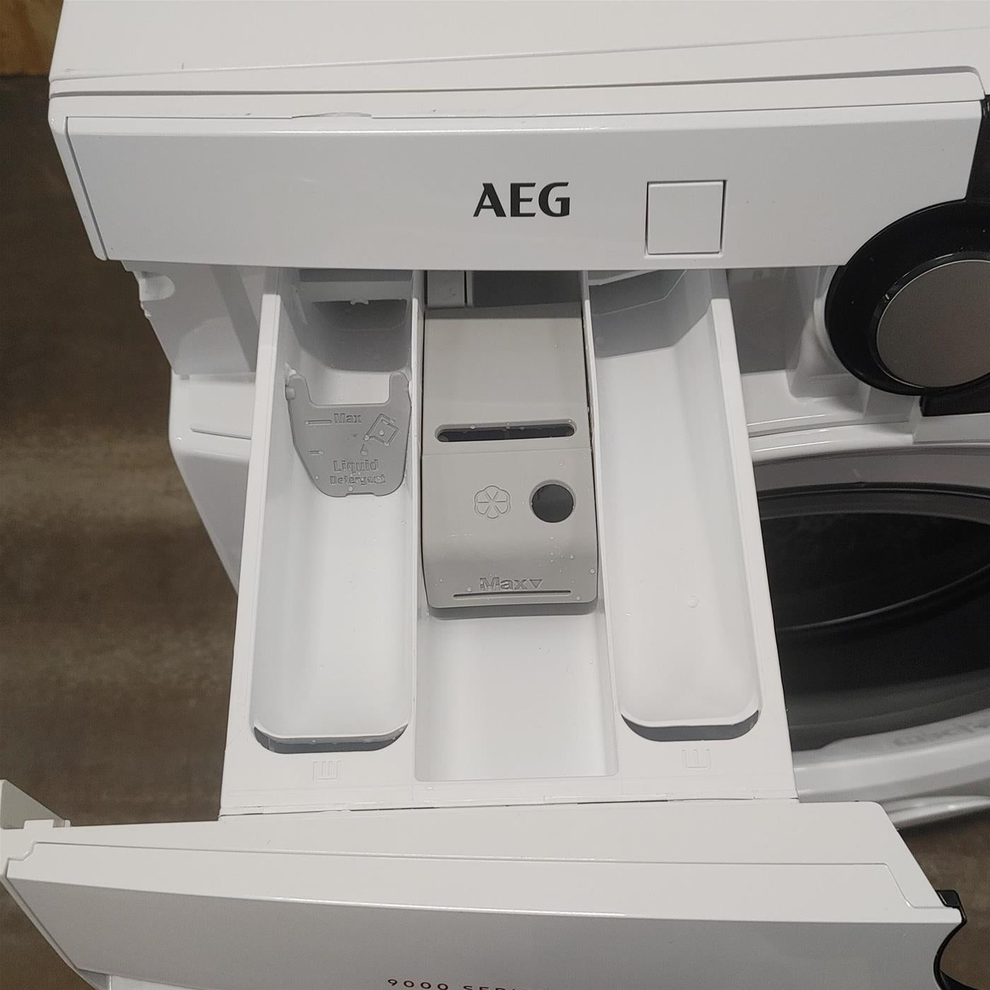 Lavasciuga AEG L9WEE961P Libera installazione Caricamento frontale Nero, Grigio, Bianco