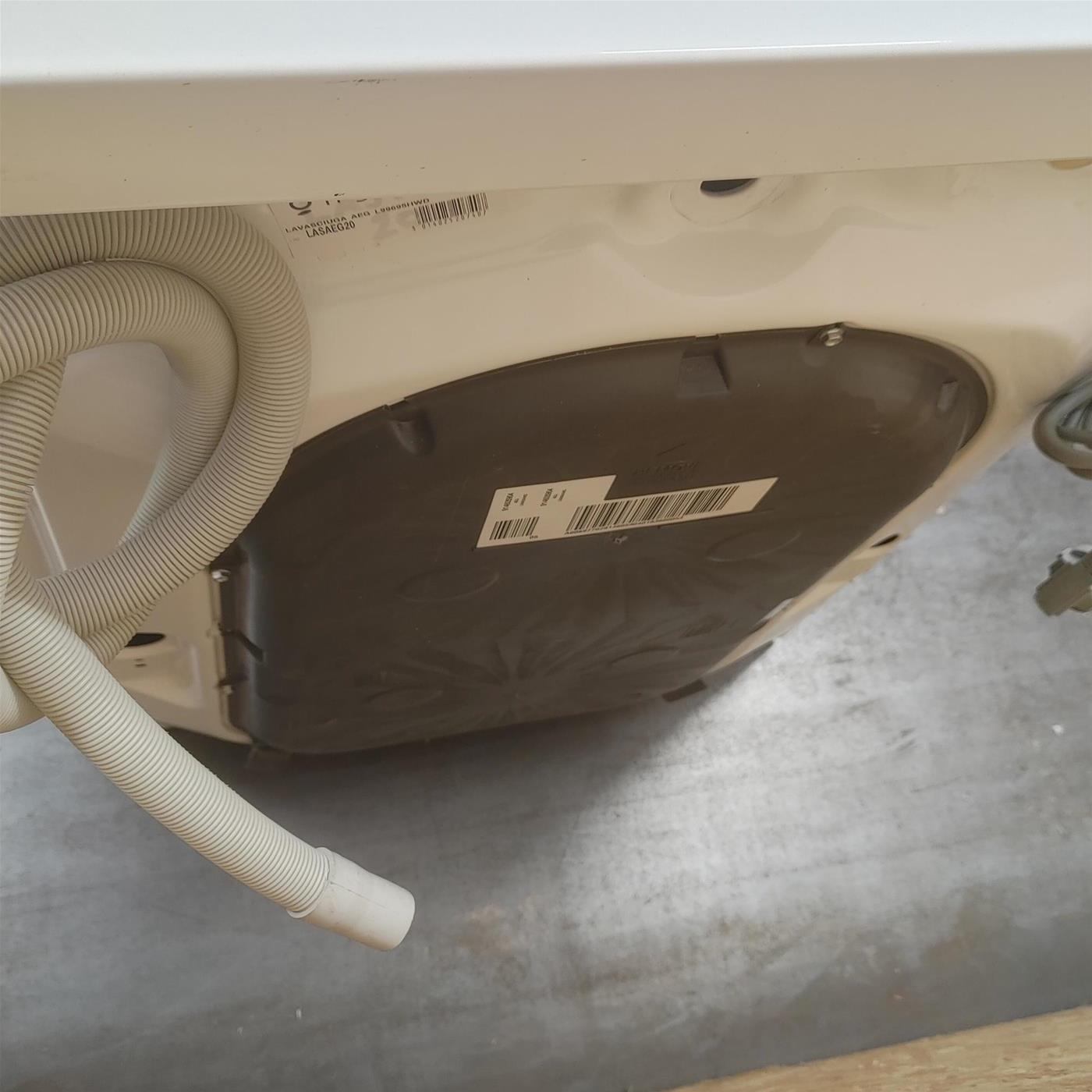 AEG L99695HWD lavasciuga Libera installazione Caricamento frontale Bianco