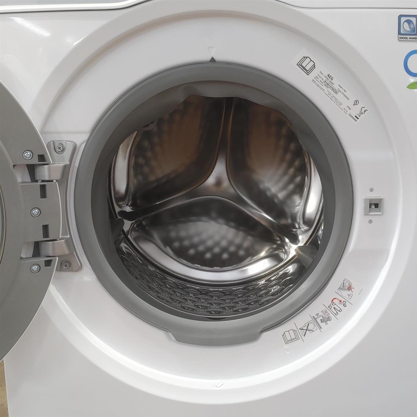 AEG LWR9C166BB lavatrice asciugatrice Libera installazione Carica frontale Bianco C