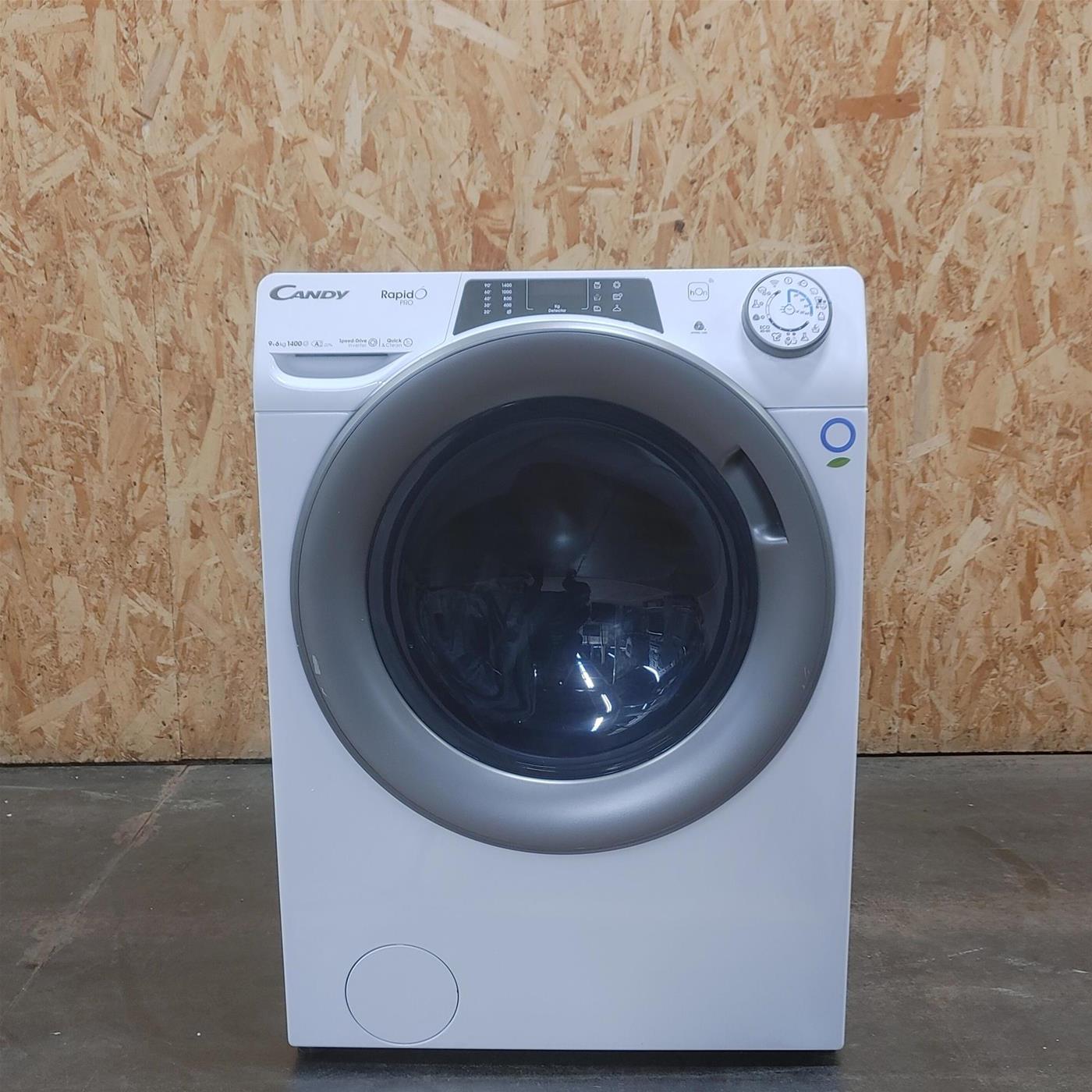 Lavasciuga Candy RapidÓ PRO RPW 4966BWR8-S 6/9 Kg
