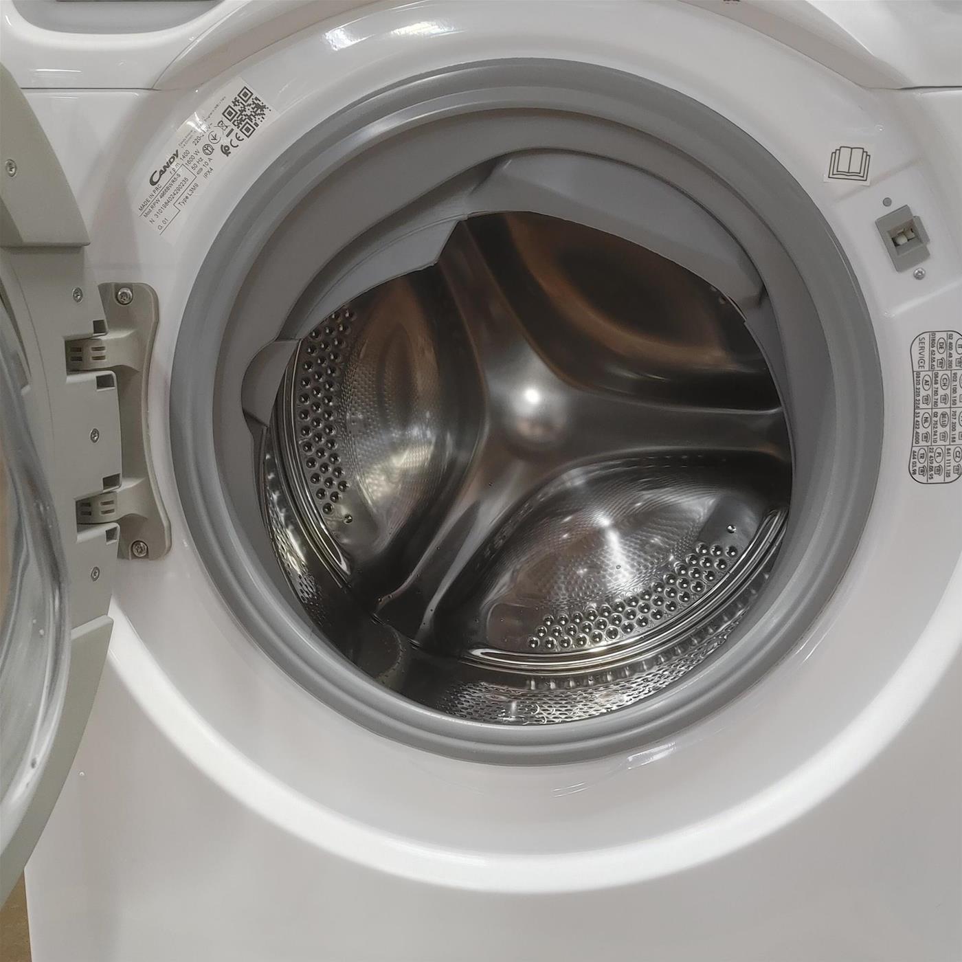 Lavasciuga Candy RapidÓ PRO RPW 4966BWR8-S 6/9 Kg