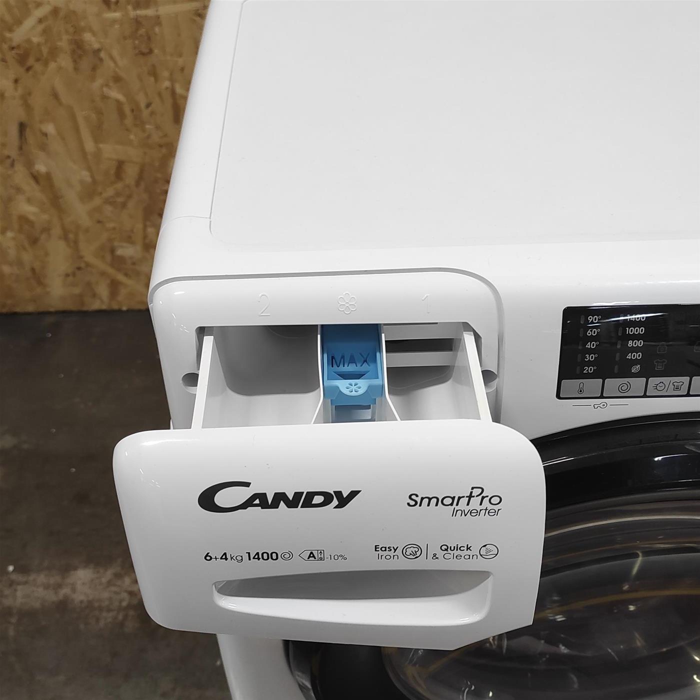 Lavasciuga Slim Candy Smart Pro CSOW44644TWMB6-S Classe A Inverter Wi-Fi 6/4 Kg