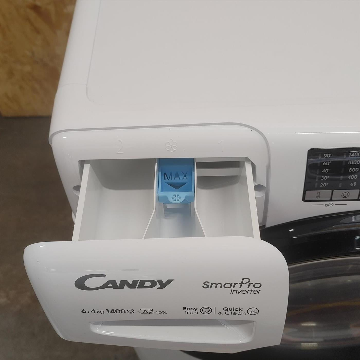 Lavasciuga Slim Candy Smart Pro CSOW44644TWMB6-S Inverter Wi-Fi Classe A 6/4 Kg