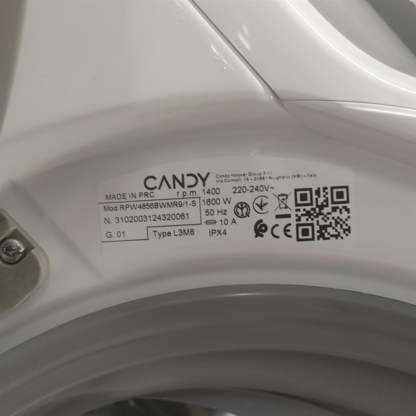 Lavasciuga Candy RapidÓ PRO RPW4856BWMR9/1-S 8/5 Kg