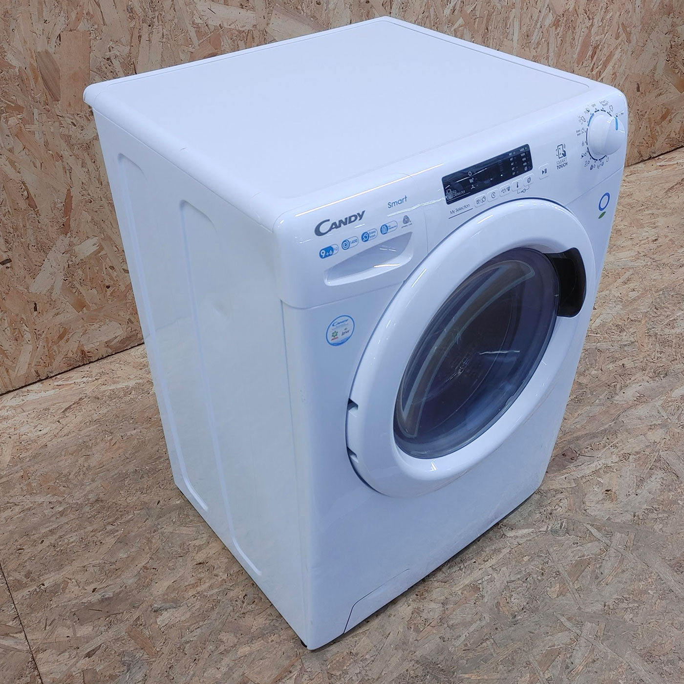 Candy CSWS4962DWE/1-S Lavasciuga 9/6 Kg, 1400 giri