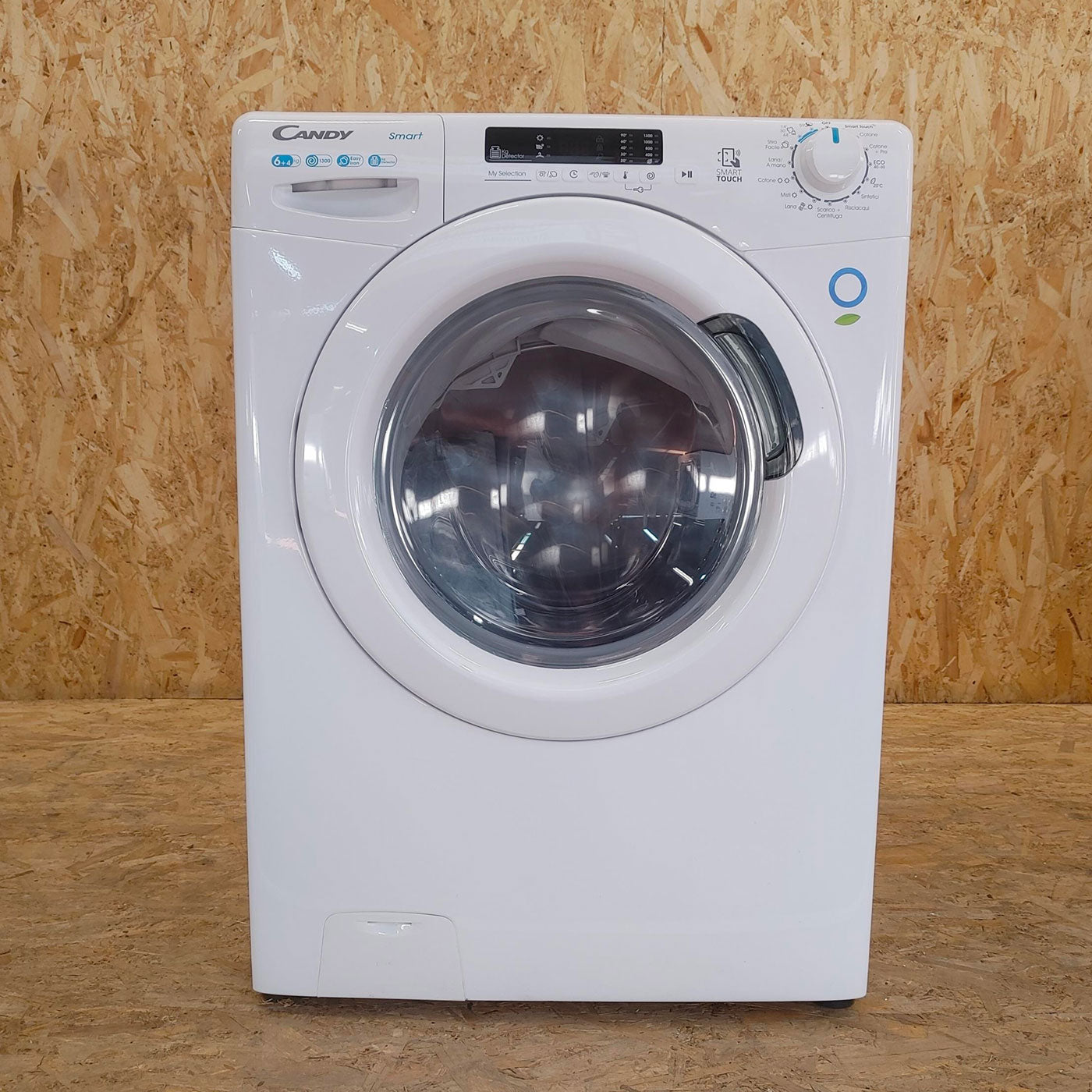 Lavasciuga Candy Smart CSWS43642DE/2-11 Libera Installazione Caricamento Frontale Bianco F