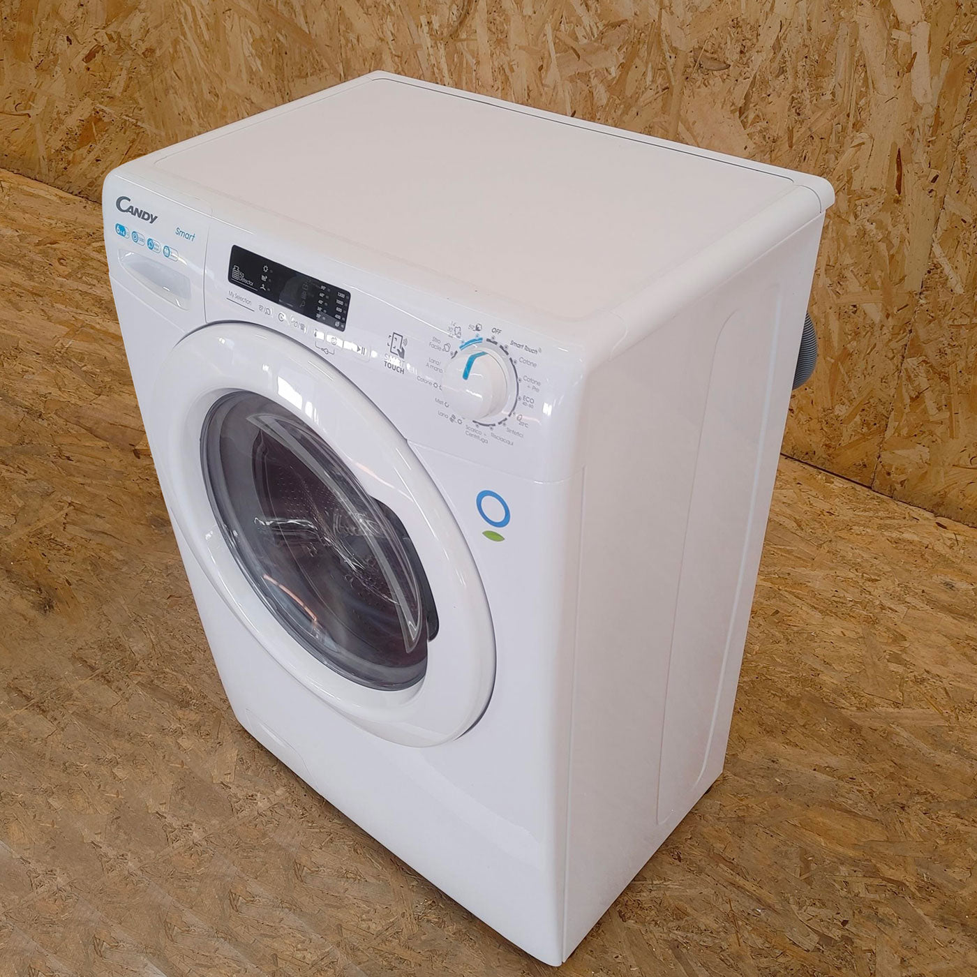 Lavasciuga Candy Smart CSWS43642DE/2-11 Libera Installazione Caricamento Frontale Bianco F