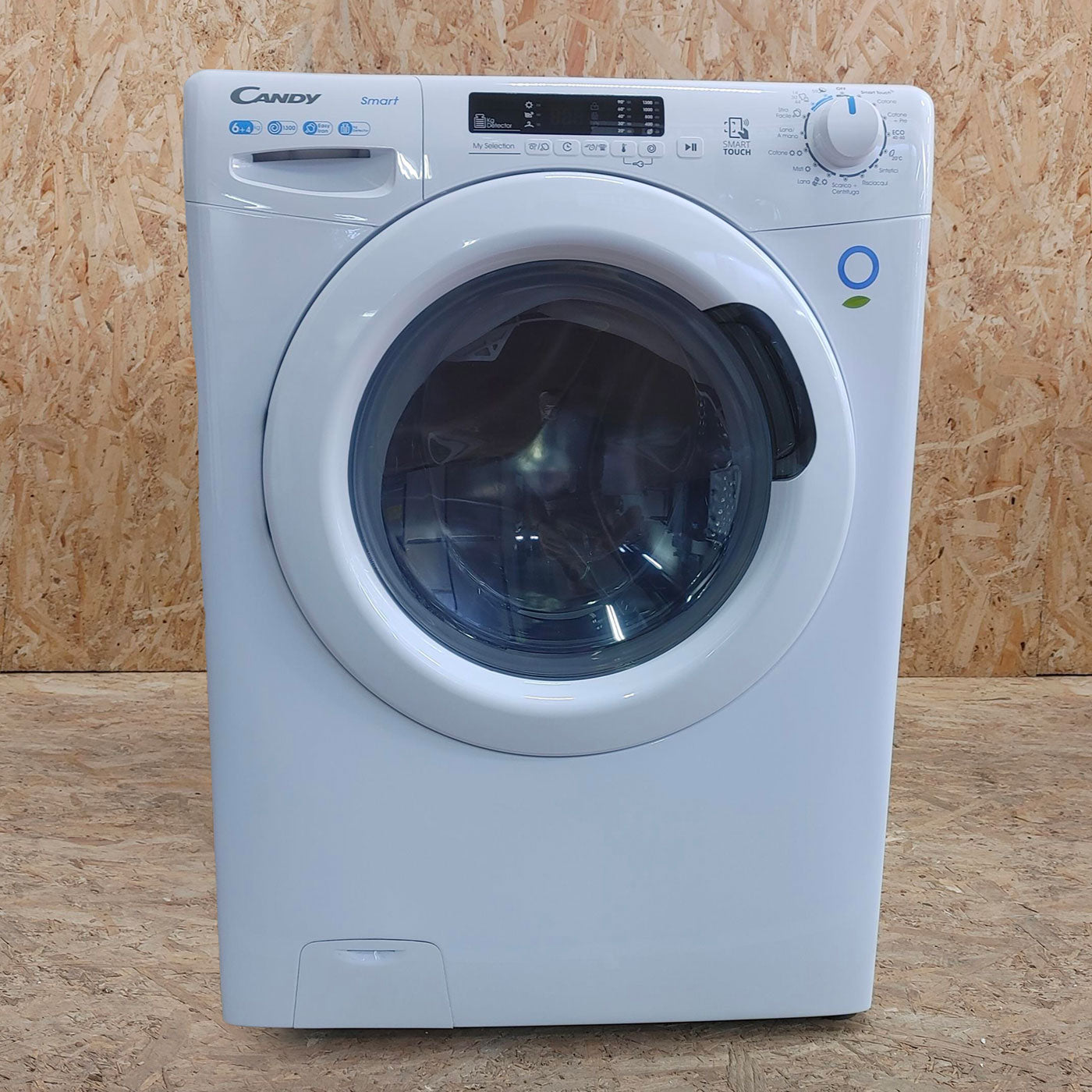 Lavasciuga Candy Smart CSWS43642DE/2-11 Libera Installazione Caricamento Frontale Bianco F