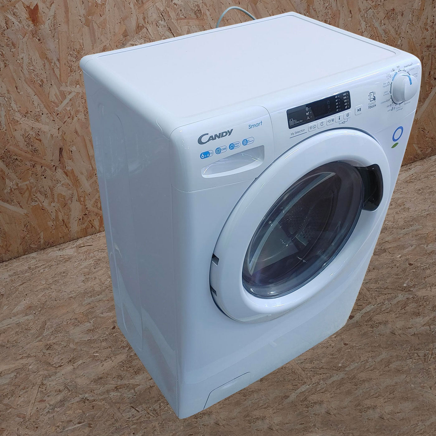 Lavasciuga Candy Smart CSWS43642DE/2-11 Libera Installazione Caricamento Frontale Bianco F