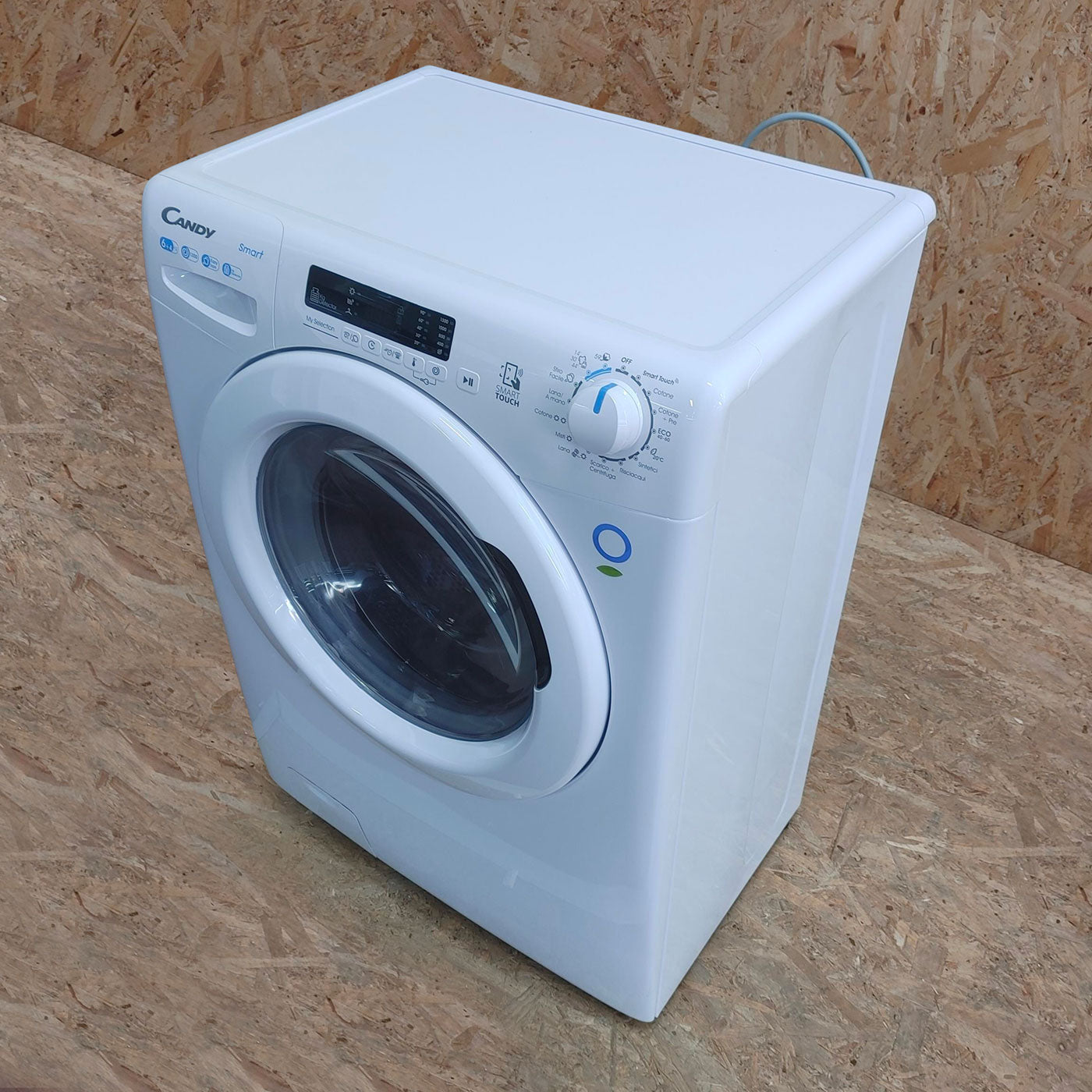 Lavasciuga Candy Smart CSWS43642DE/2-11 Libera Installazione Caricamento Frontale Bianco F