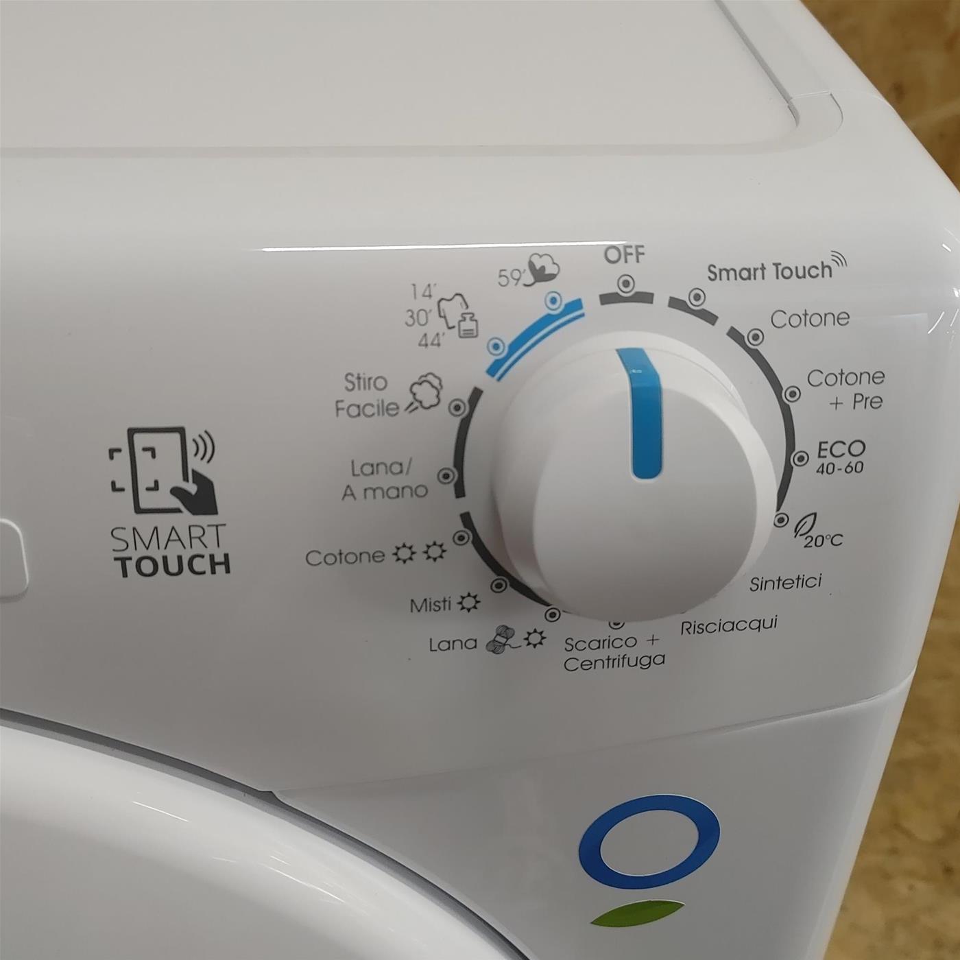 Lavasciuga Candy Smart CSWS43642DE/2-11 Libera Installazione Caricamento Frontale Bianco F