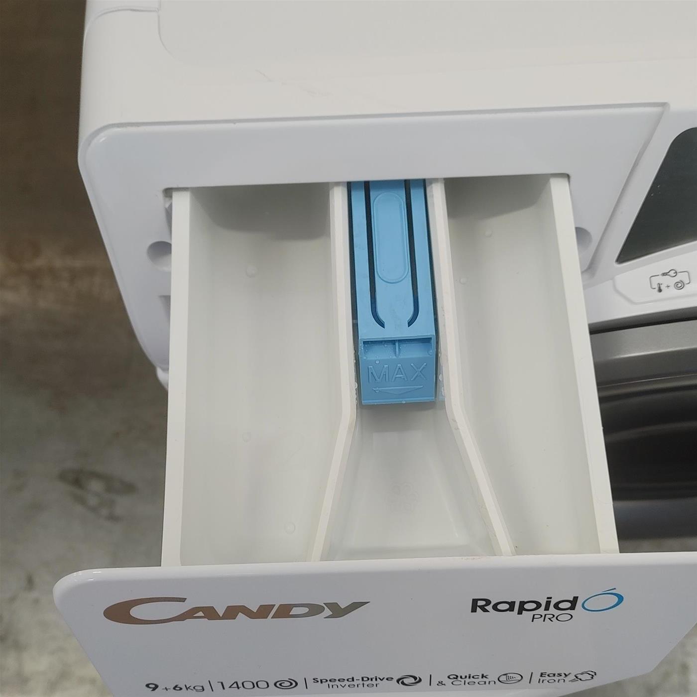 Lavasciuga Candy RapidÓ PRO RPW4966BWMR/1-S, Classe D