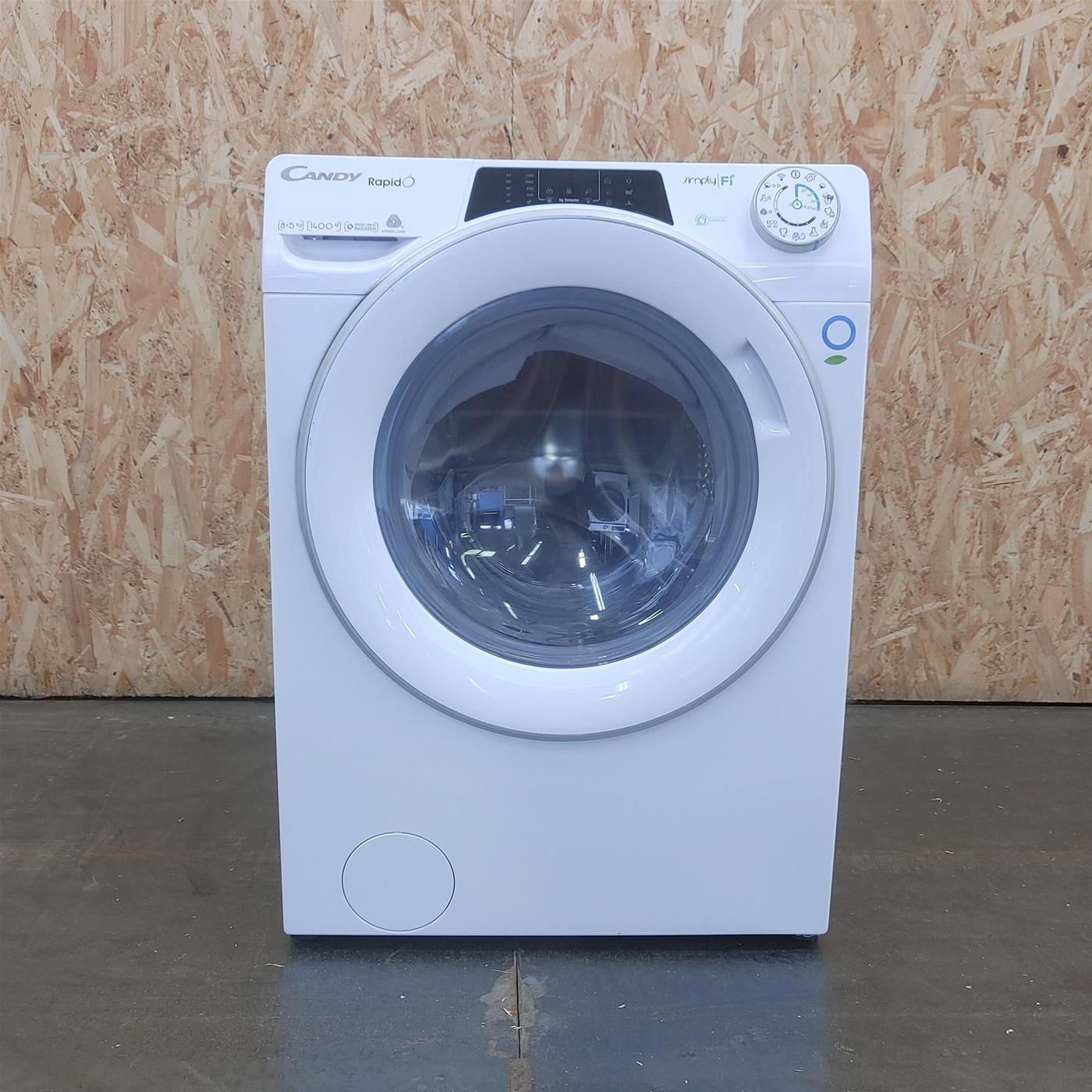 Candy RapidÓ ROW4854DWMSE/1-S lavatrice asciugatrice Libera installazione Carica frontale Bianco D