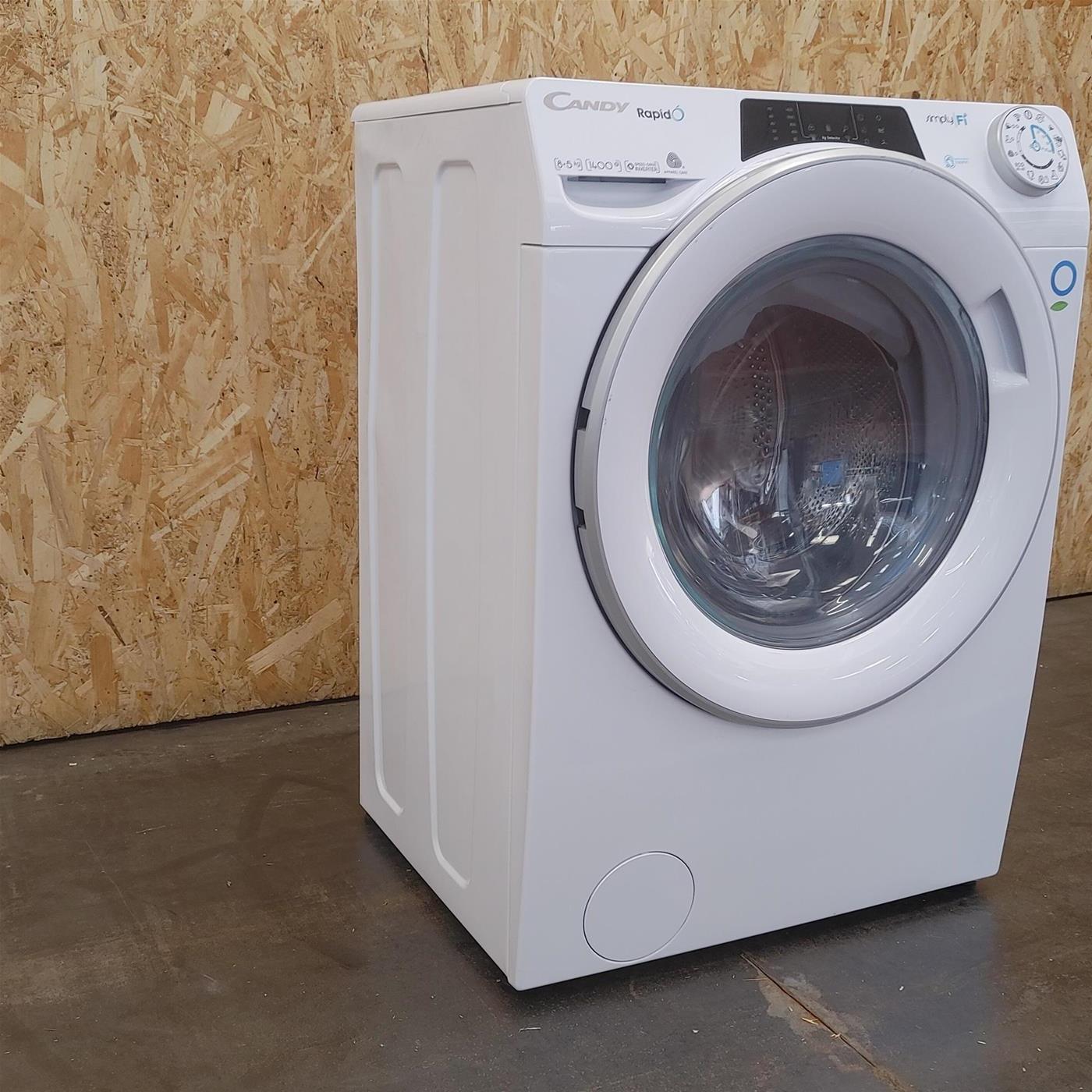 Candy RapidÓ ROW4854DWMSE/1-S lavatrice asciugatrice Libera installazione Carica frontale Bianco D