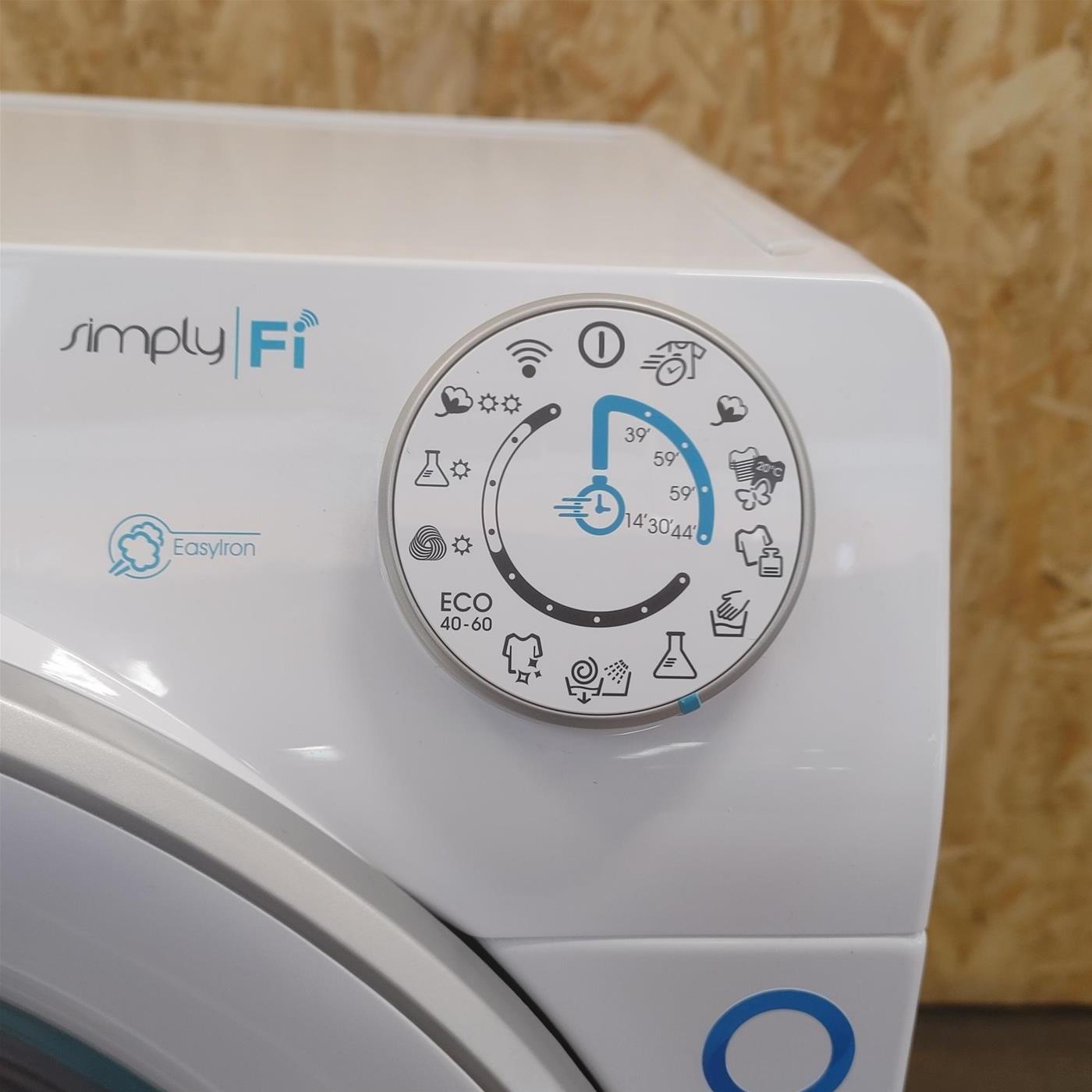 Candy RapidÓ ROW4854DWMSE/1-S lavatrice asciugatrice Libera installazione Carica frontale Bianco D