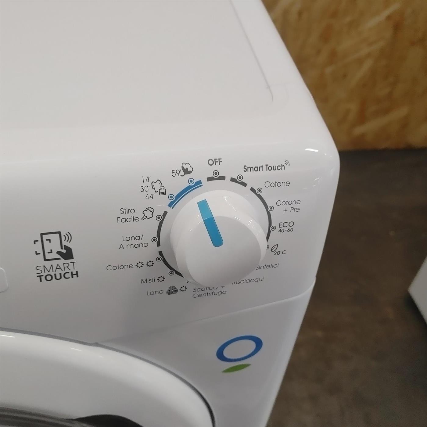 Lavasciuga Candy Smart CSWS4852DE/1-11 Libera Installazione Caricamento Frontale Bianco E