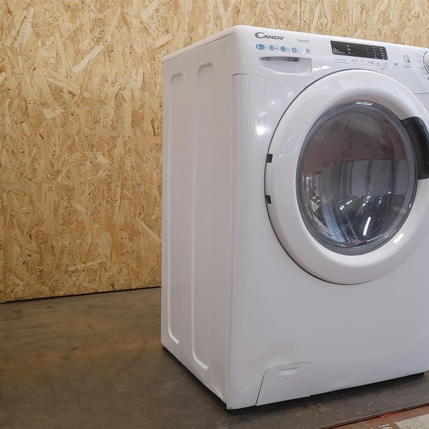 Candy Smart CSWS 4852DE/1-11 lavasciuga Libera installazione Caricamento frontale Bianco E