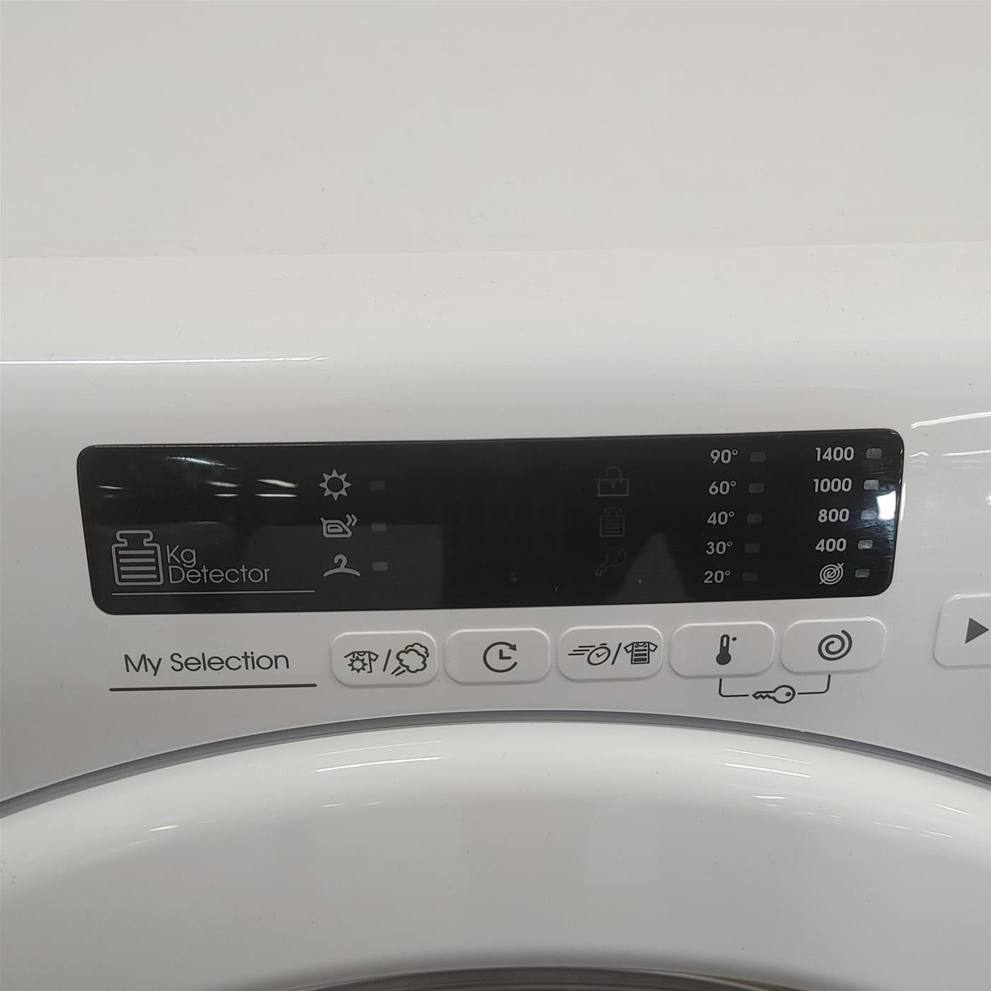 Candy Smart CSWS 4852DE/1-11 lavasciuga Libera installazione Caricamento frontale Bianco E