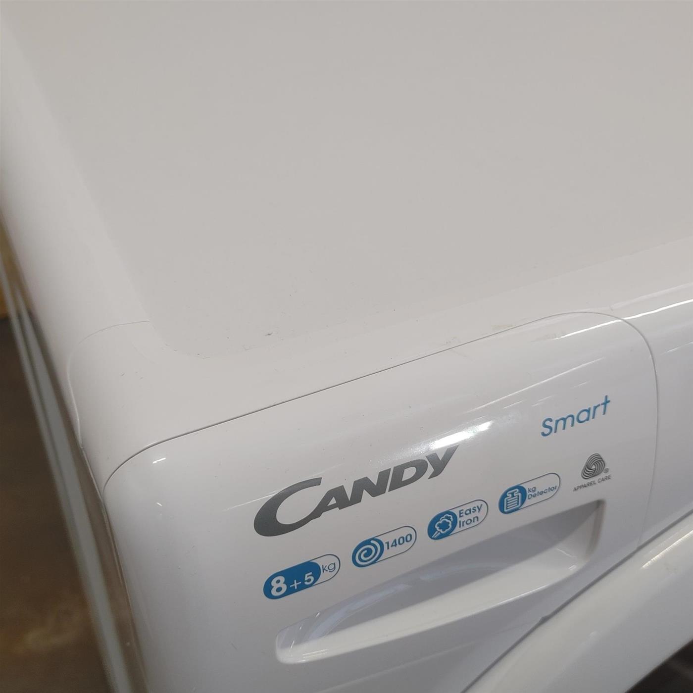 Candy Smart CSWS 4852DE/1-11 lavasciuga Libera installazione Caricamento frontale Bianco E