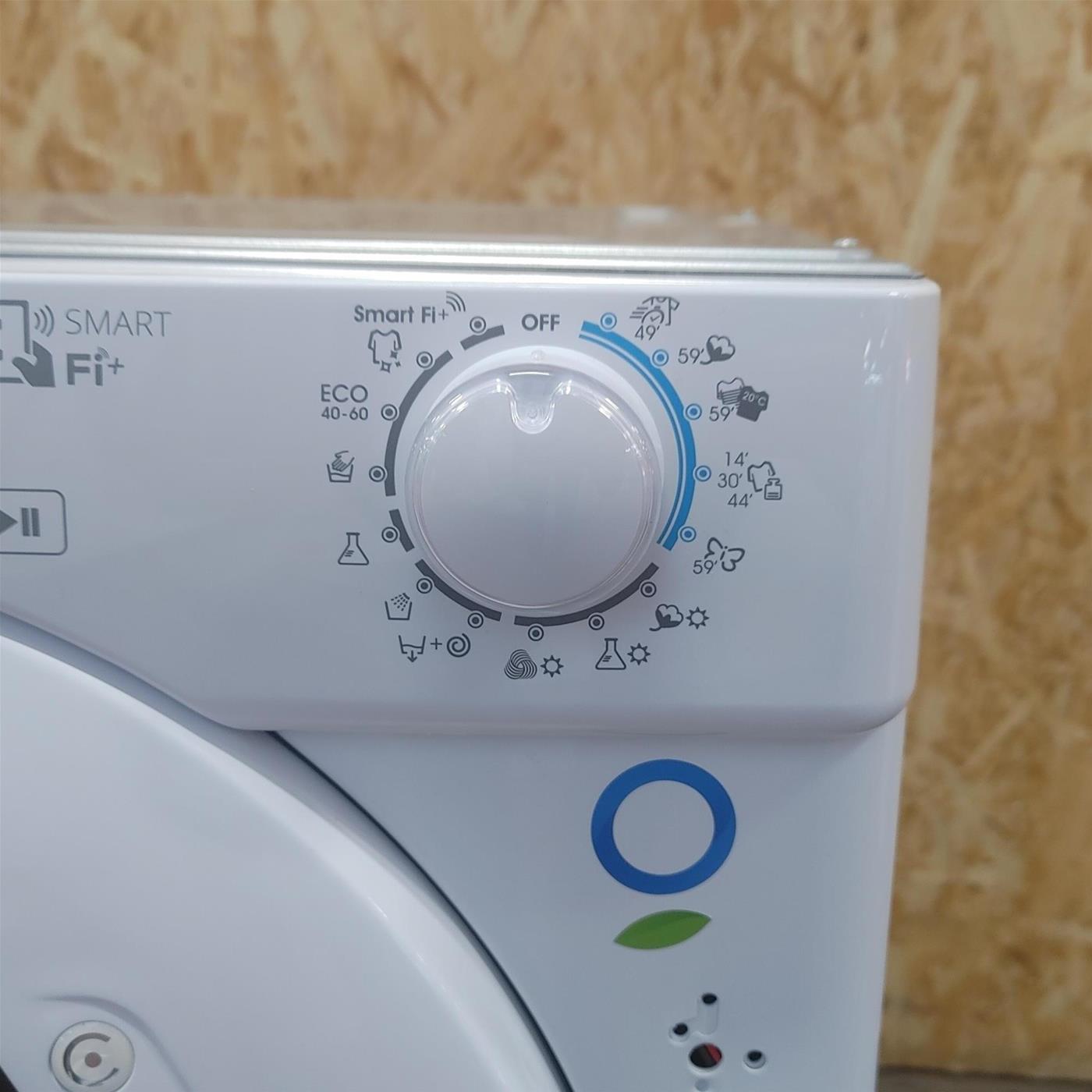 Candy Smart Inverter CBDO485TWME/1-S lavasciuga Da incasso Caricamento frontale Bianco D