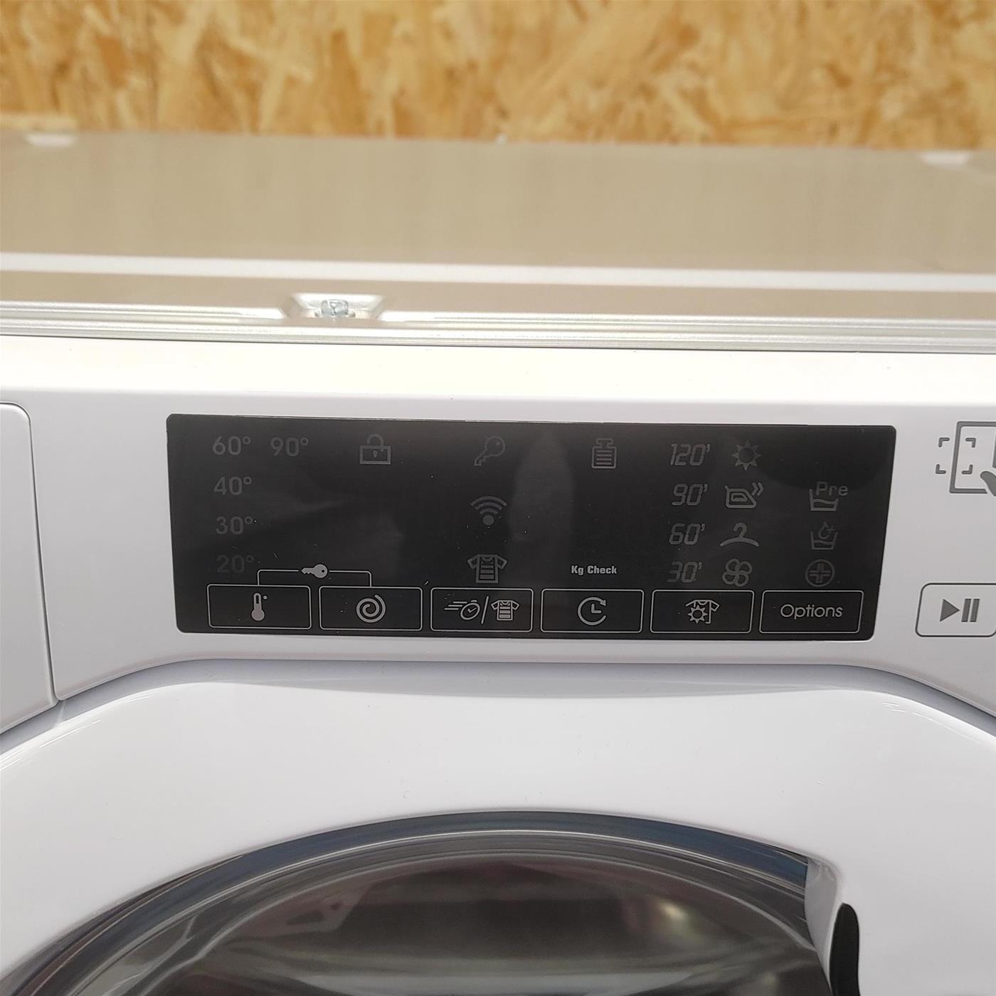 Candy Smart Inverter CBDO485TWME/1-S lavasciuga Da incasso Caricamento frontale Bianco D