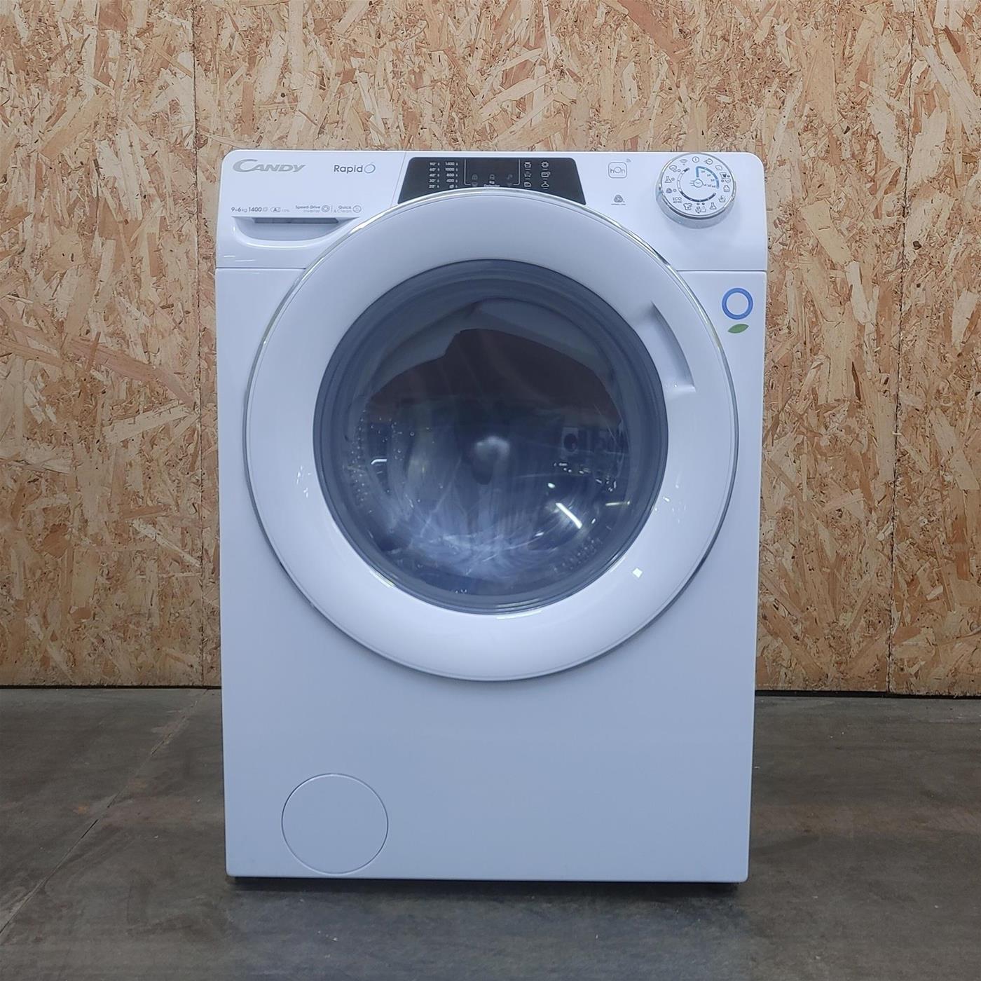 Candy RapidÓ ROW 4966DWHC\1-S Lavatrice asciugatrice Libera installazione Carica frontale Bianco