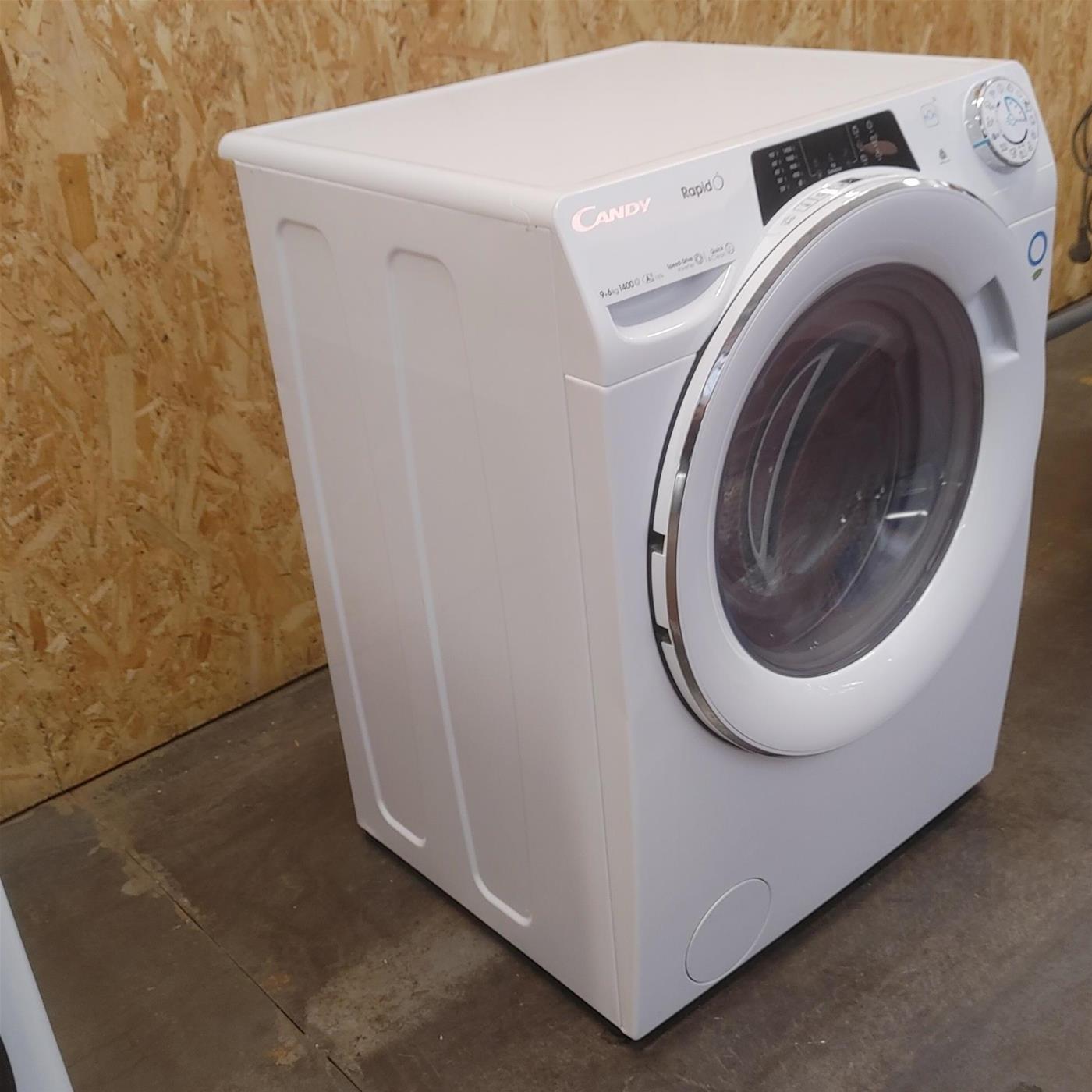 Candy RapidÓ ROW 4966DWHC\1-S Lavatrice asciugatrice Libera installazione Carica frontale Bianco